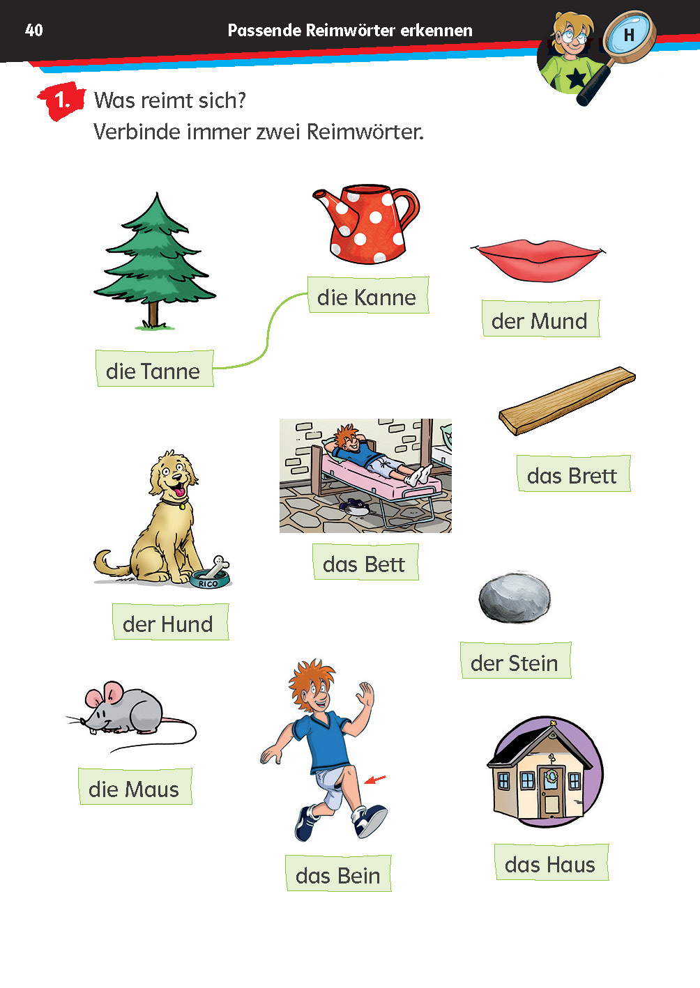 Die drei ??? Kids: Mein Übungsheft Deutsch 1. Klasse - Lesen lernen