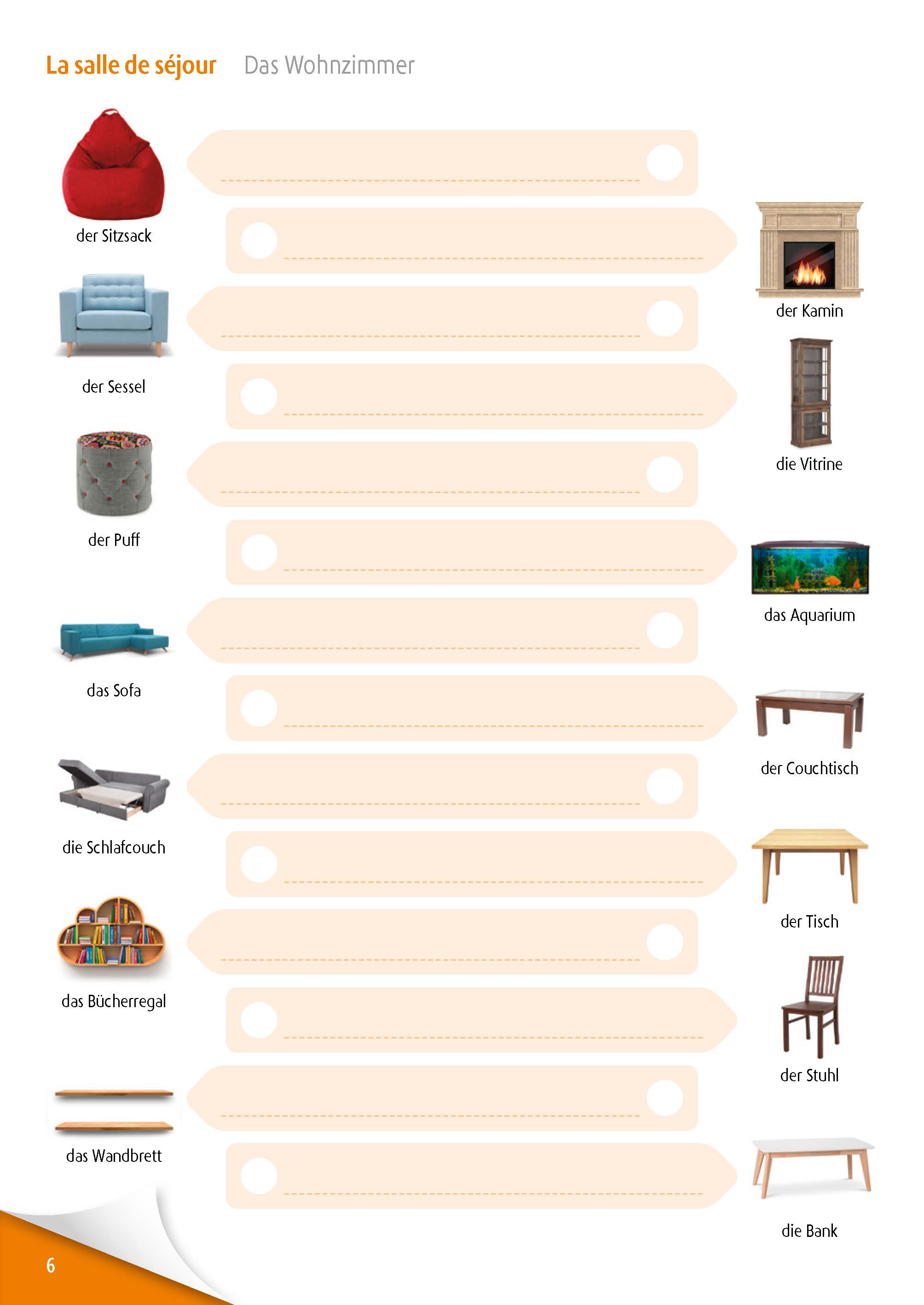 PONS 444 Vokabelsticker Französisch