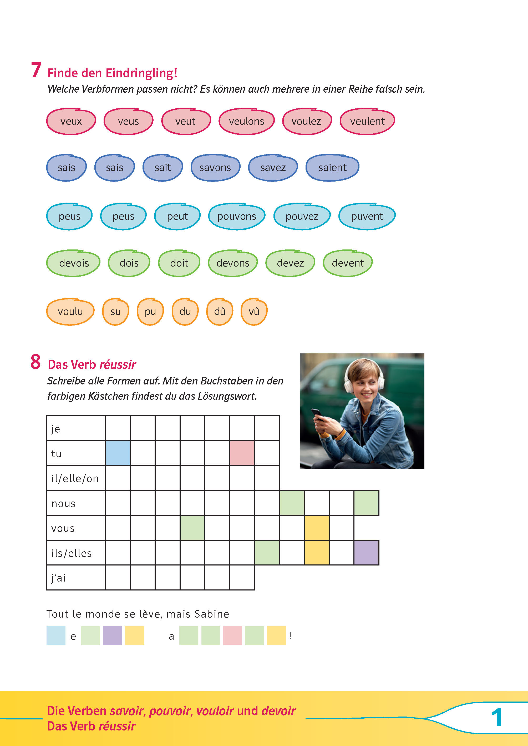 Découvertes 3 Bayern (ab 2017) Übungsblock zum Schulbuch, 3. Lernjahr