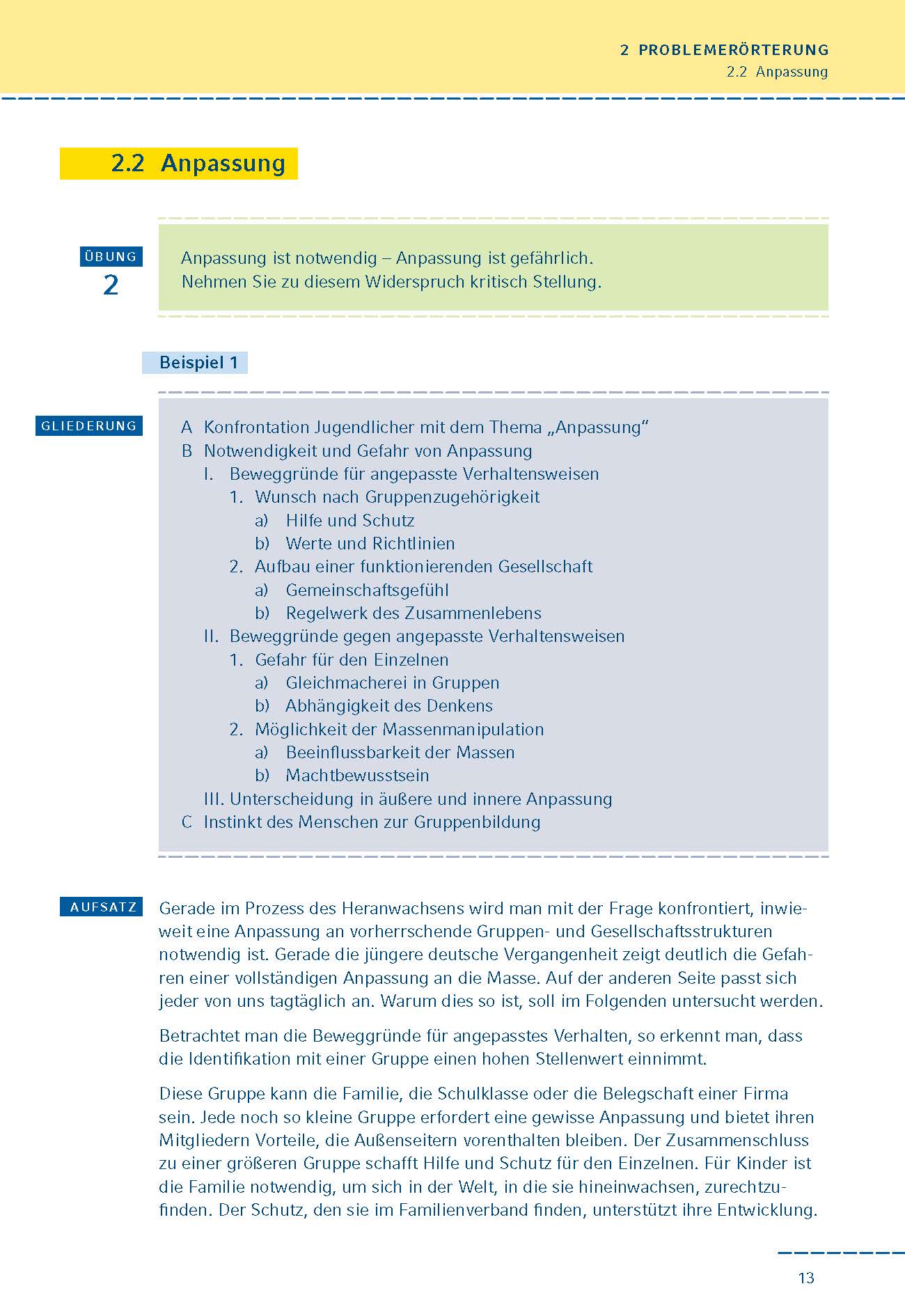Das große Aufsatzbuch für die 10.-12./13. Klasse