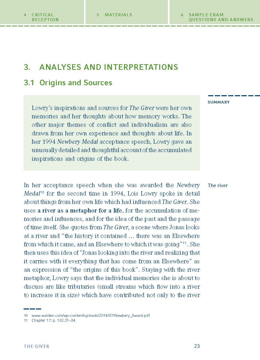 The Giver von Lois Lowry