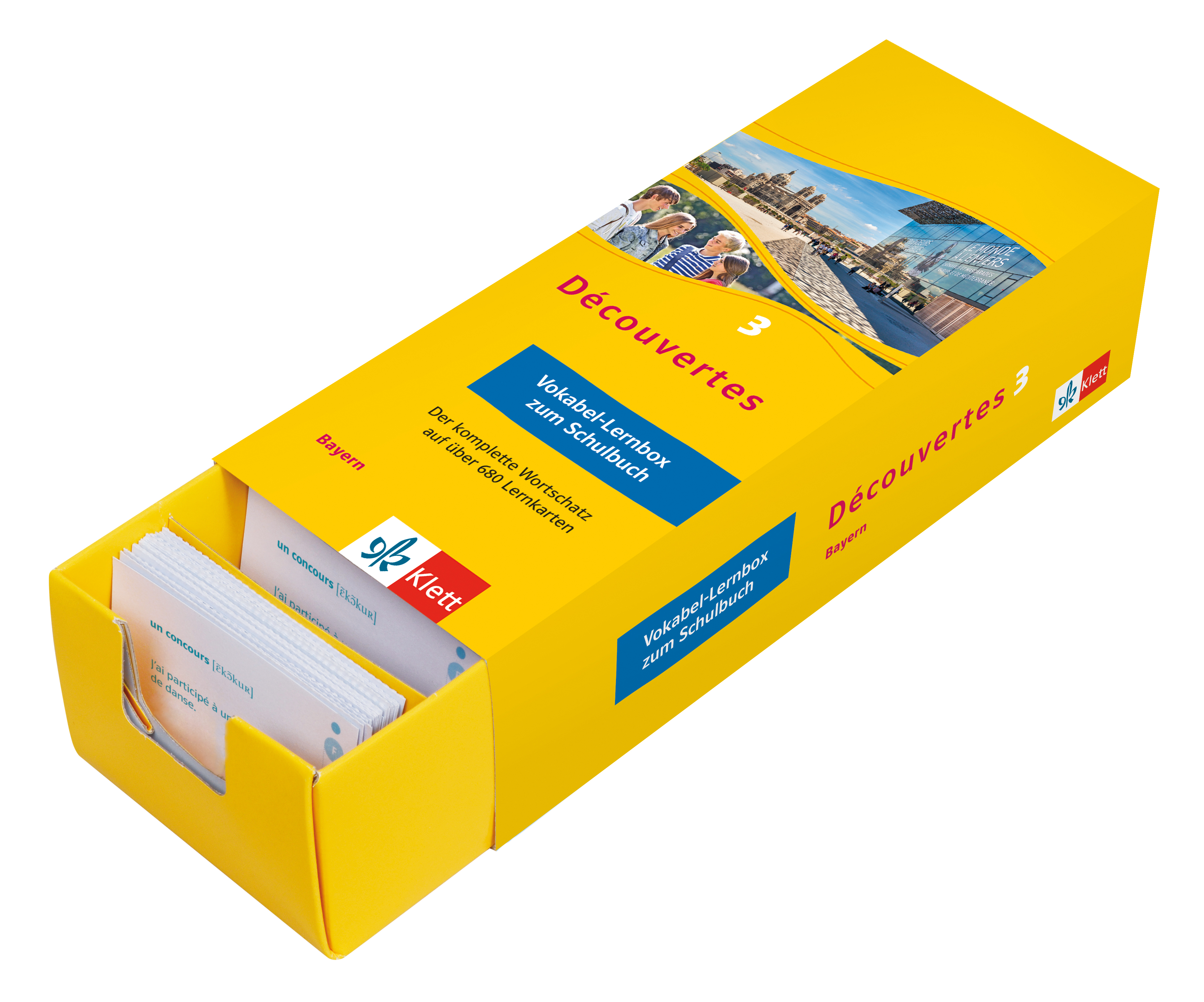 Découvertes 3 Bayern (ab 2017) - Vokabel-Lernbox zum Schulbuch 3. Lernjahr Découvertes 3 Bayern (ab 2017) - Vokabel-Lernbox zum Schulbuch 3. Lernjahr