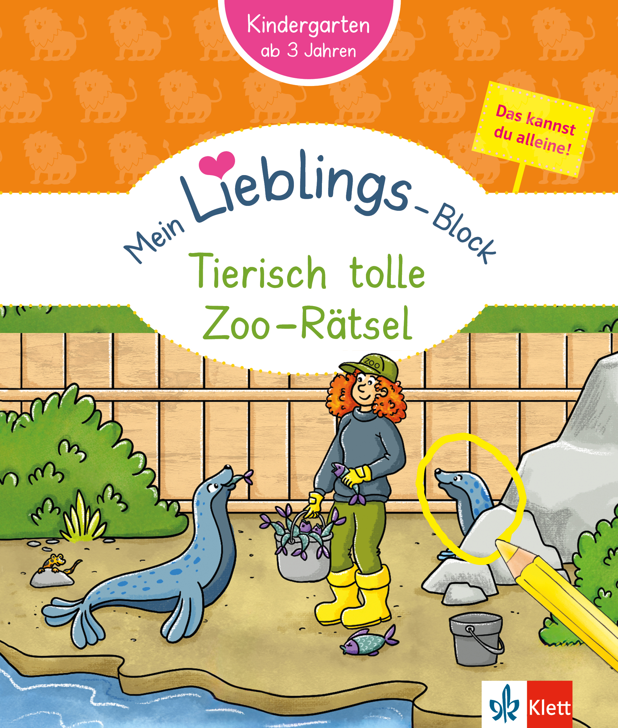 Klett Mein Lieblings-Block: Tierisch tolle Zoo-Rätsel