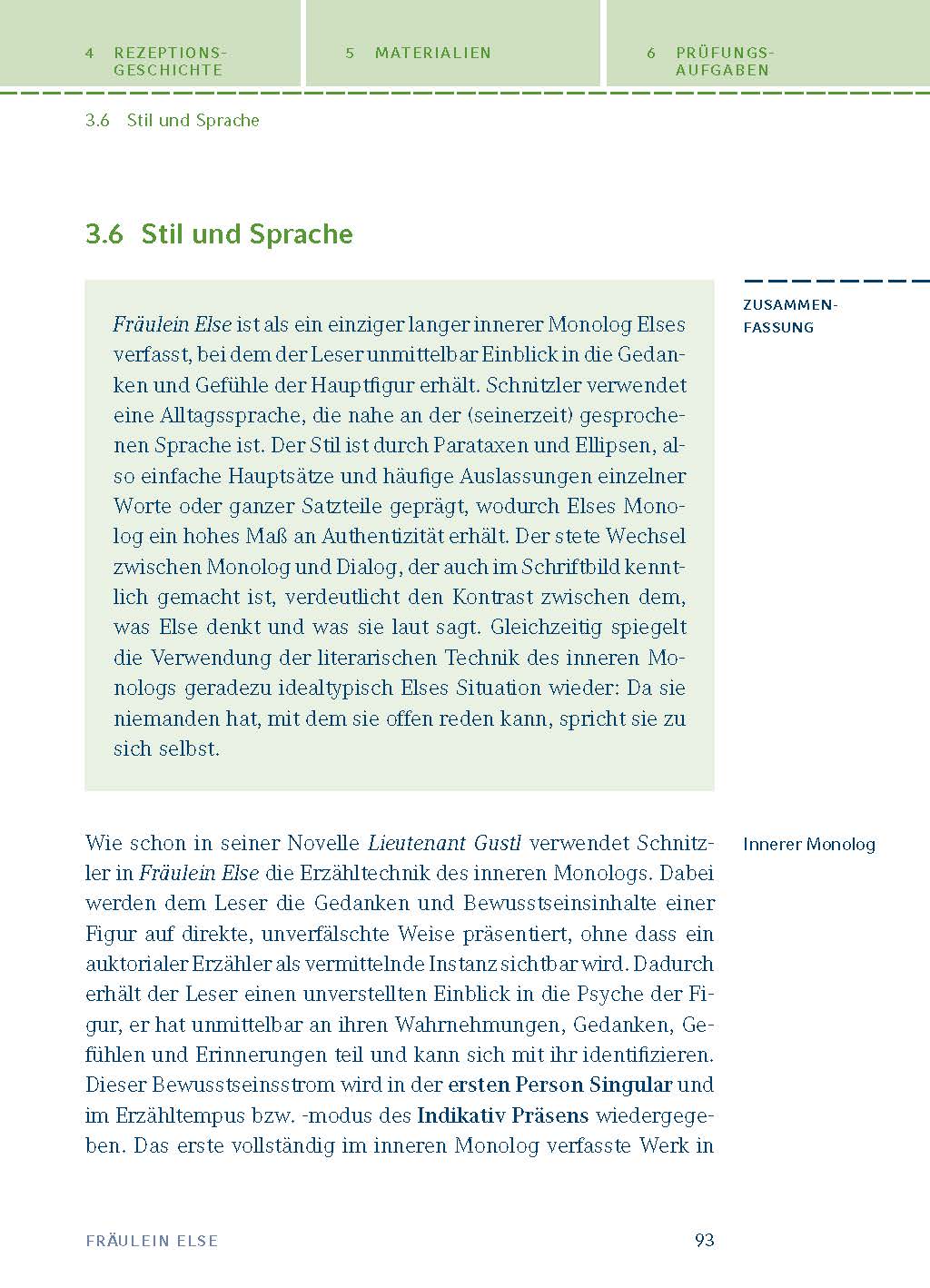 Fräulein Else von Arthur Schnitzler