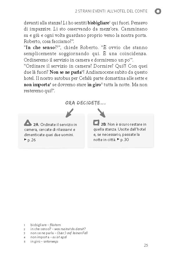 PONS Entscheide selbst … Lektüre Italienisch A2-B1 - Avventure in Sicilia