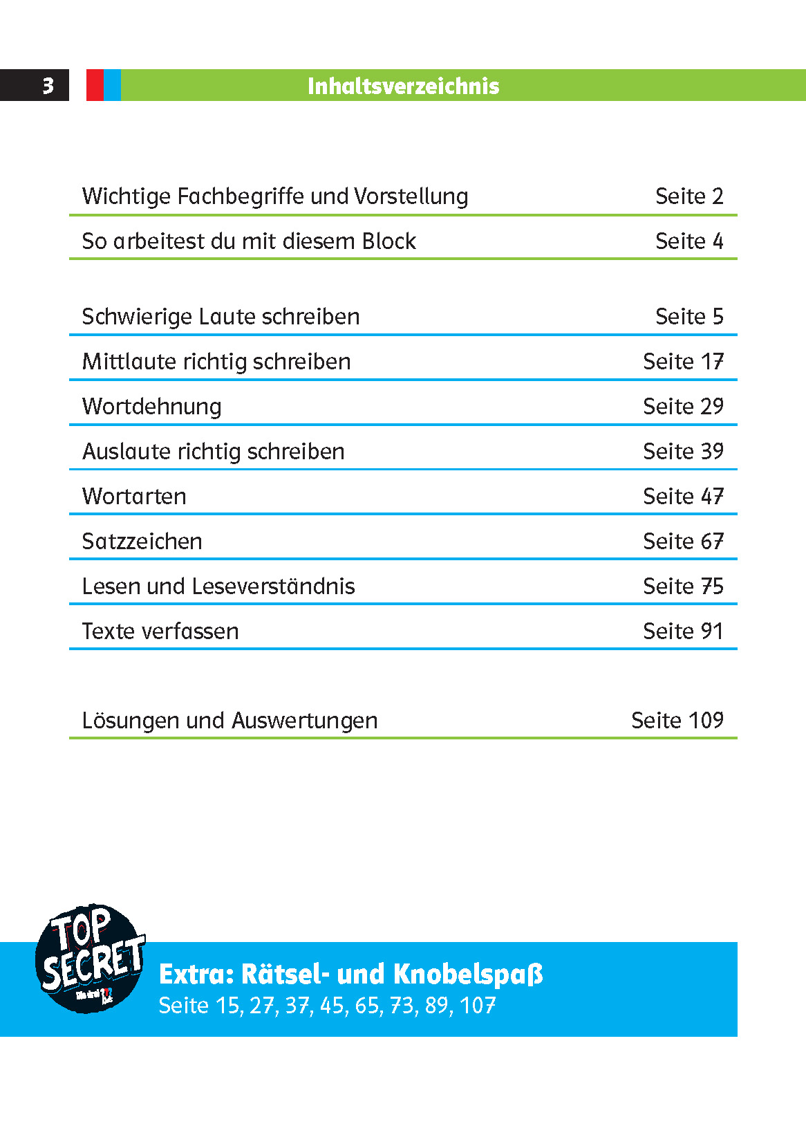 Die drei ??? Kids: Mein Deutschblock 2. Klasse