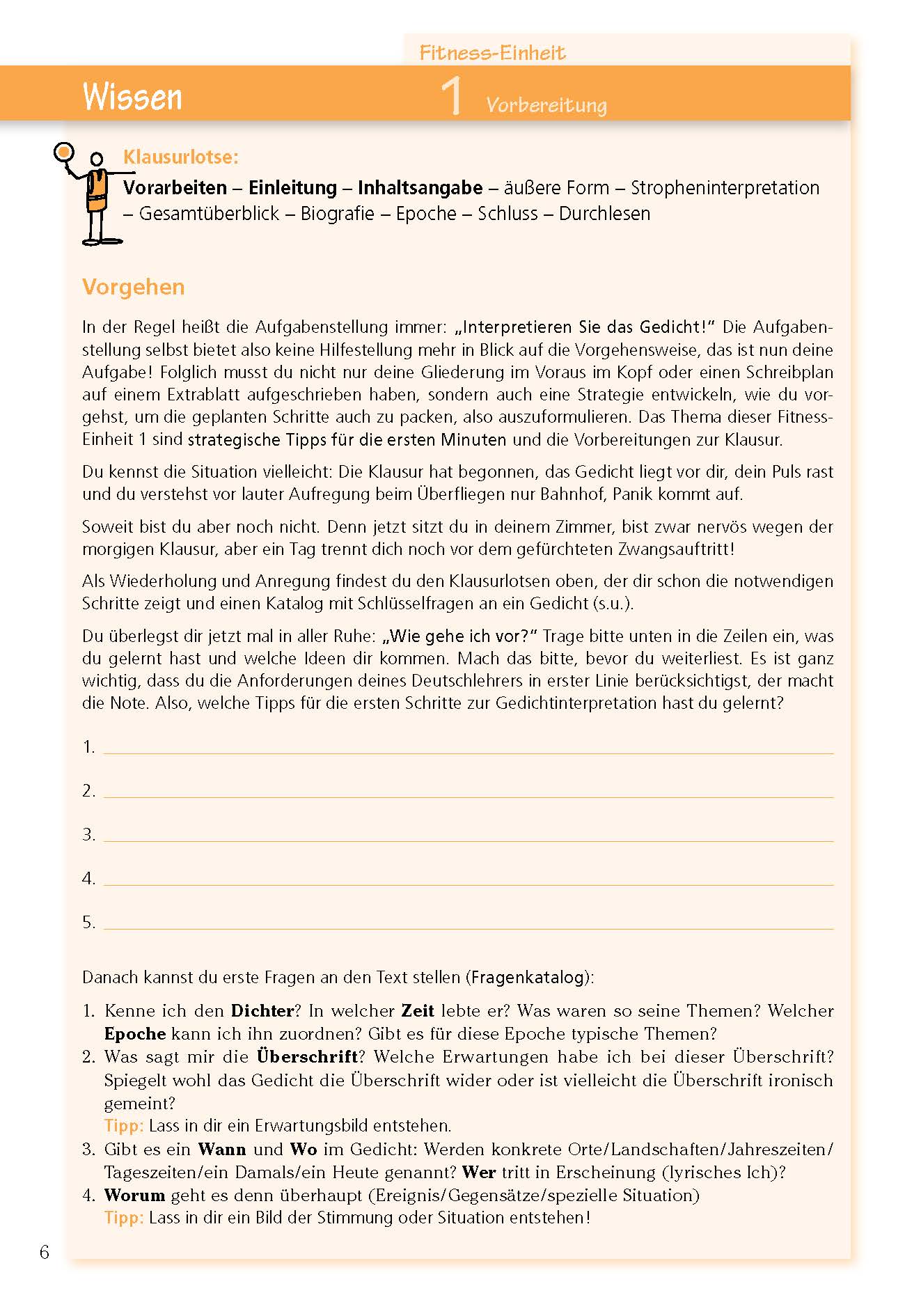 Analysieren und Interpretieren: Lyrik. Vorbereitung, Interpretation, Schluss, Kontext: Dichter und Epoche, Metrum – Reim – S