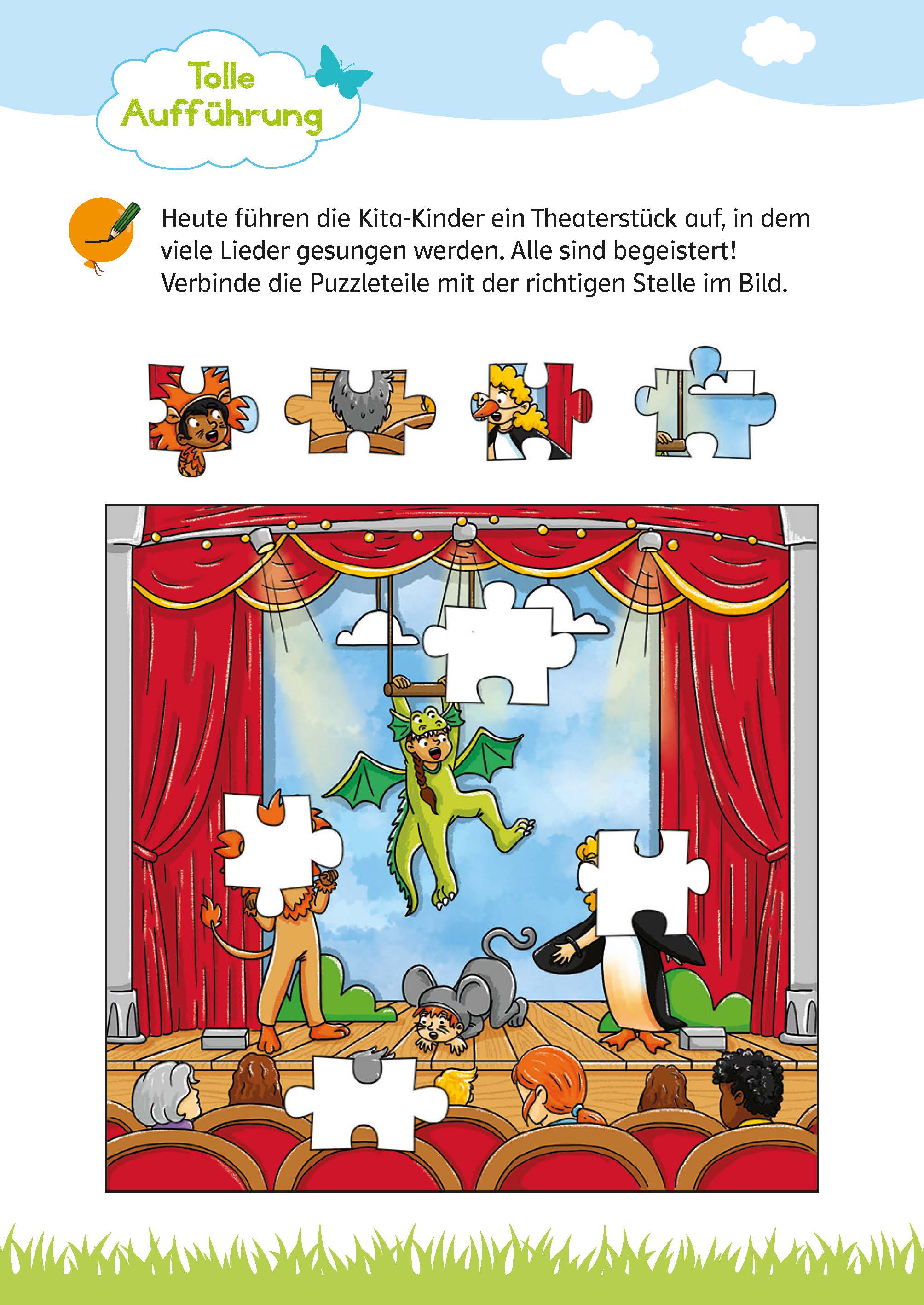 Klett Mein großer bunter Vorschul-Rätselblock