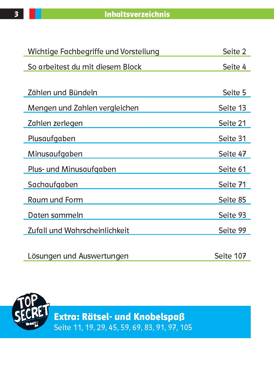 Die drei ??? Kids: Mein Matheblock 1. Klasse