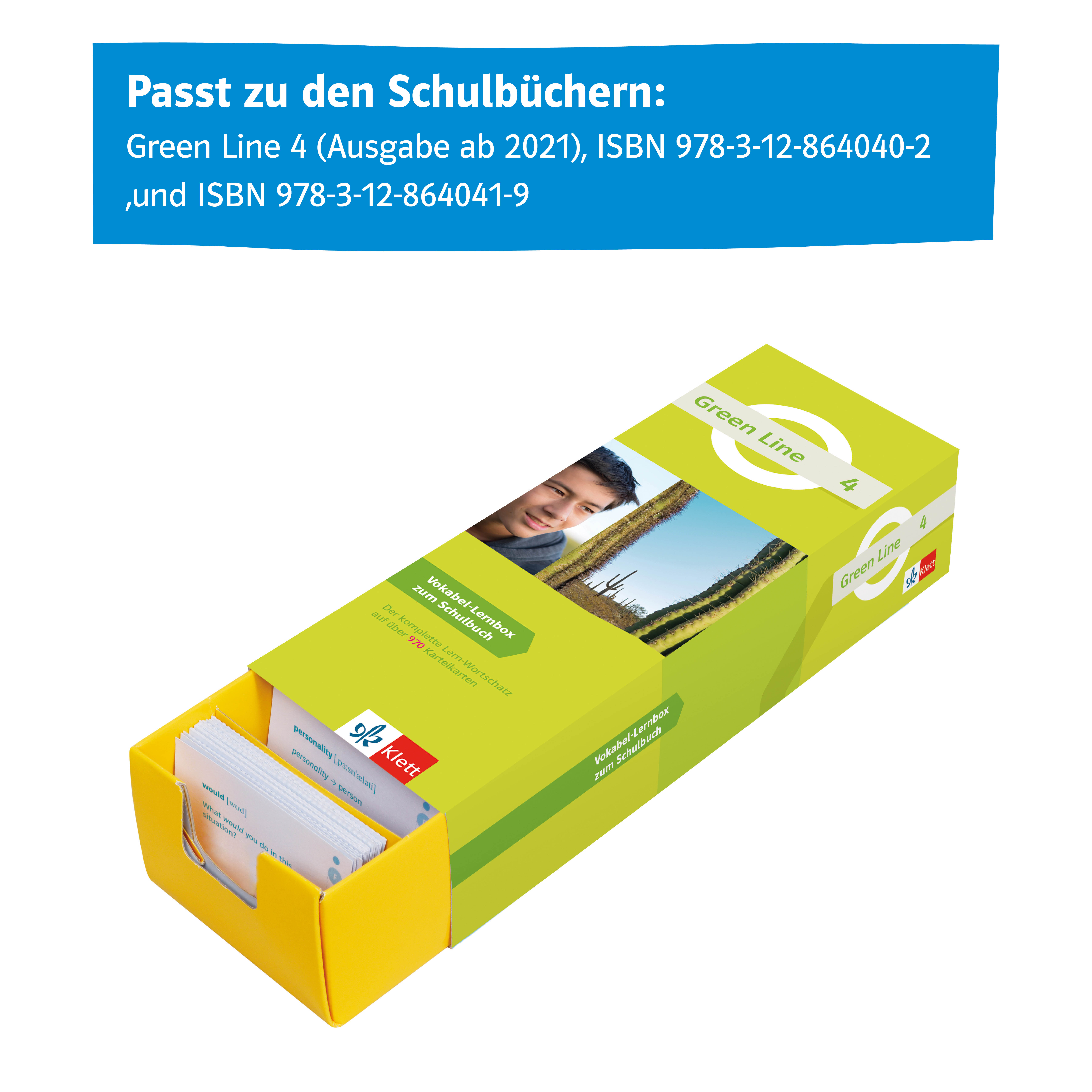 Green Line 4 (ab 2021) Klasse 8 Vokabel-Lernbox zum Schulbuch Green Line 4 (ab 2021) Klasse 8 Vokabel-Lernbox zum Schulbuch