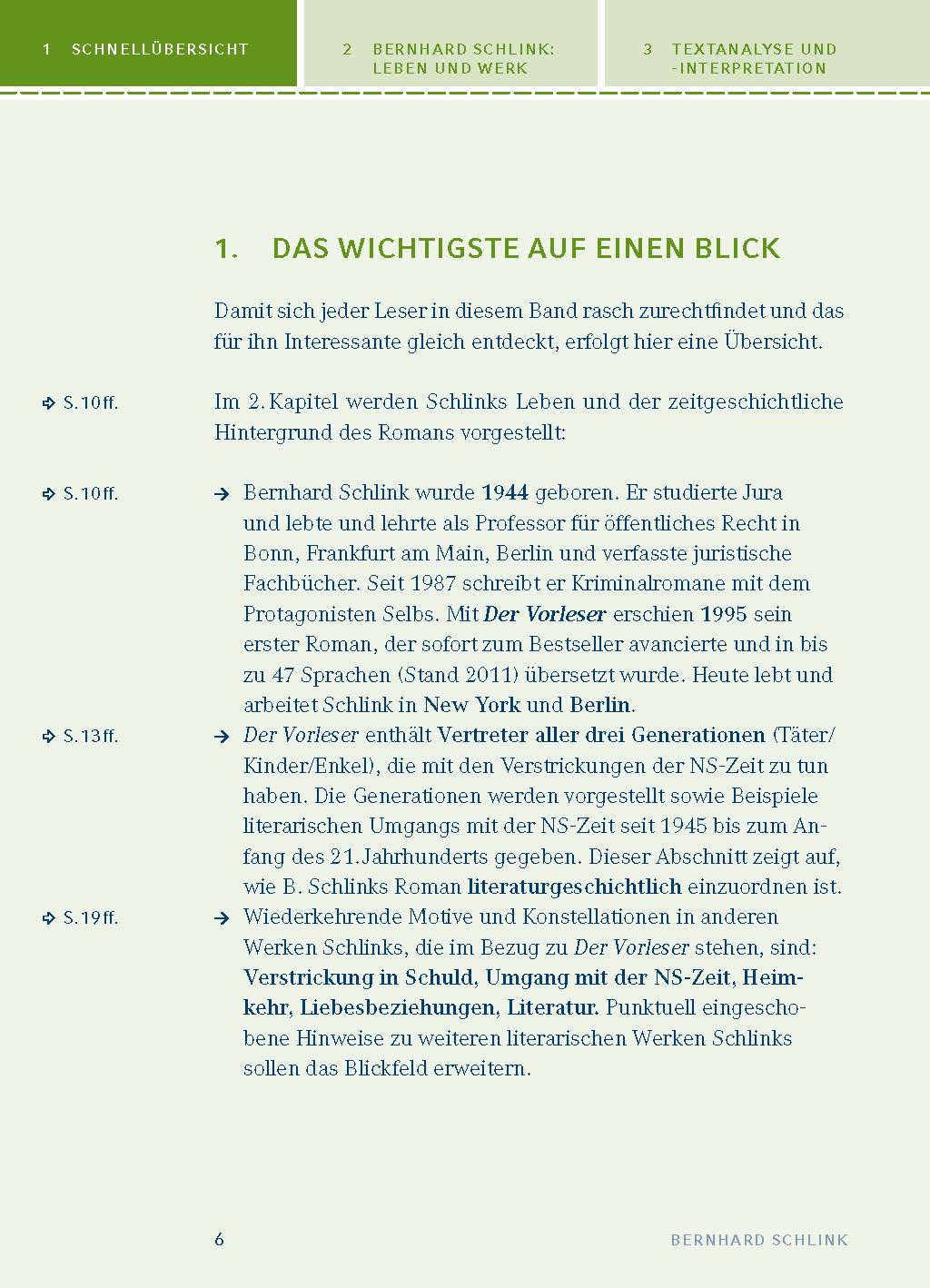 Der Vorleser von Bernhard Schlink