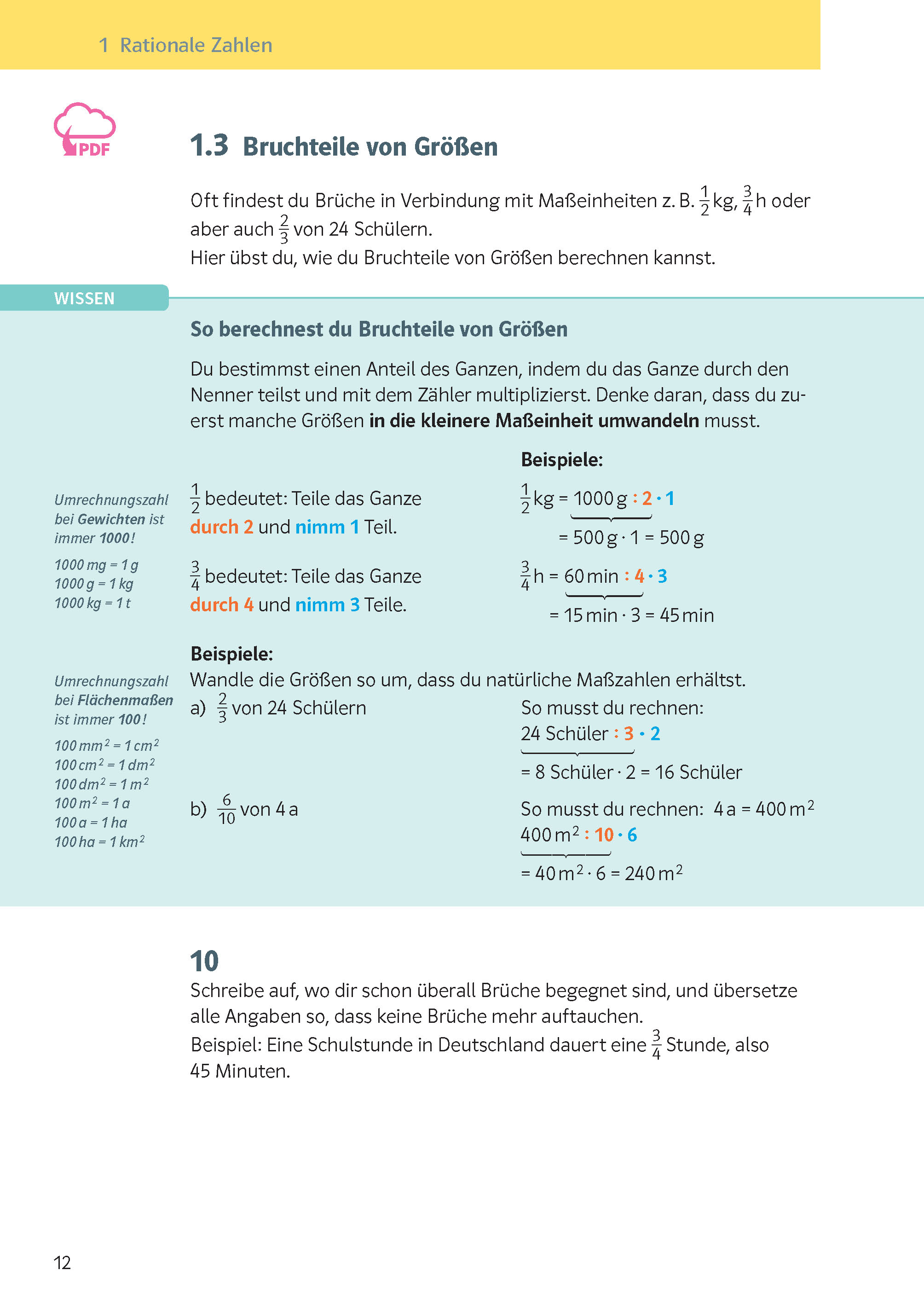 Klett KomplettTrainer Gymnasium Mathematik 6. Klasse