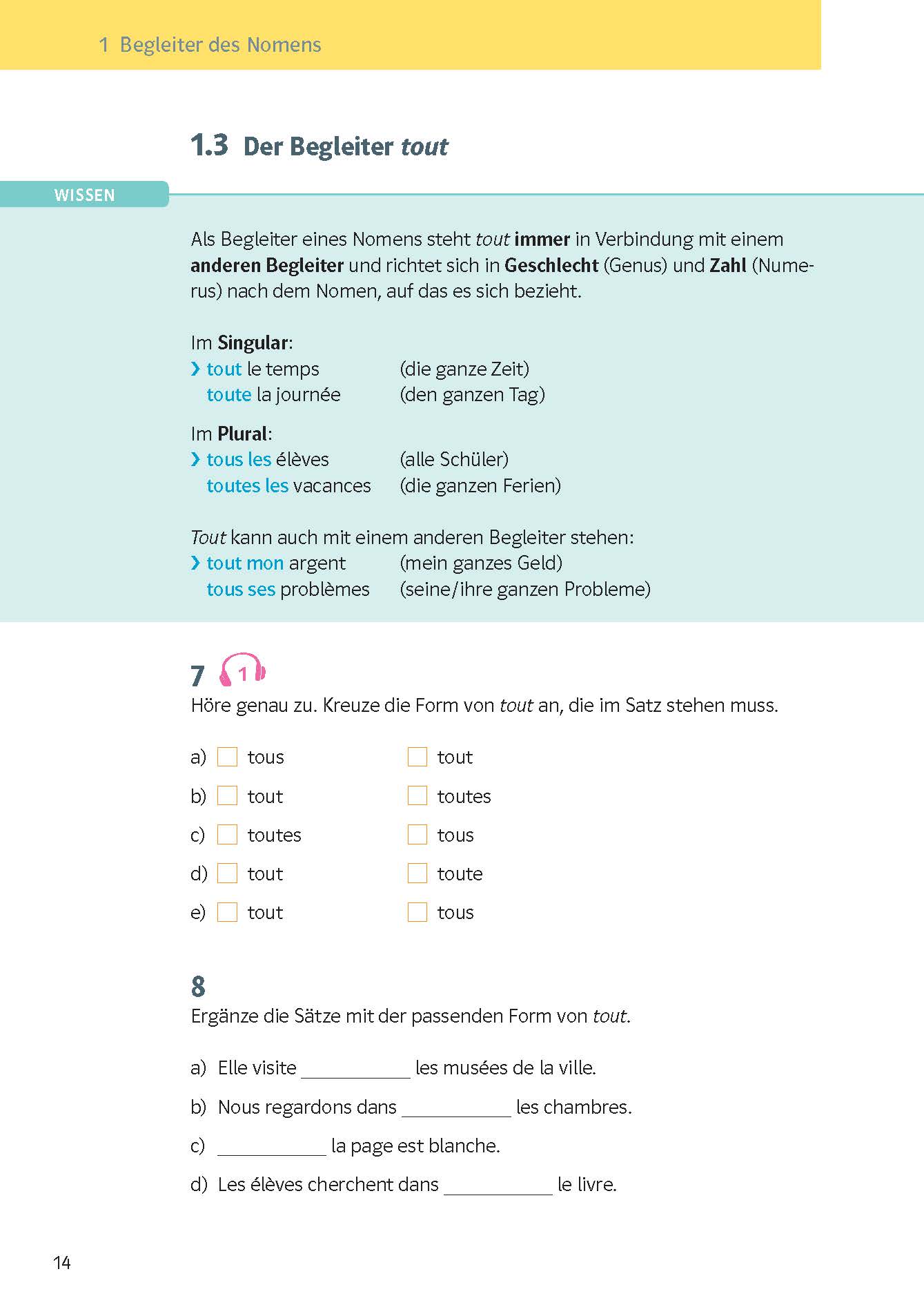 Klett KomplettTrainer Gymnasium Französisch 2. Lernjahr