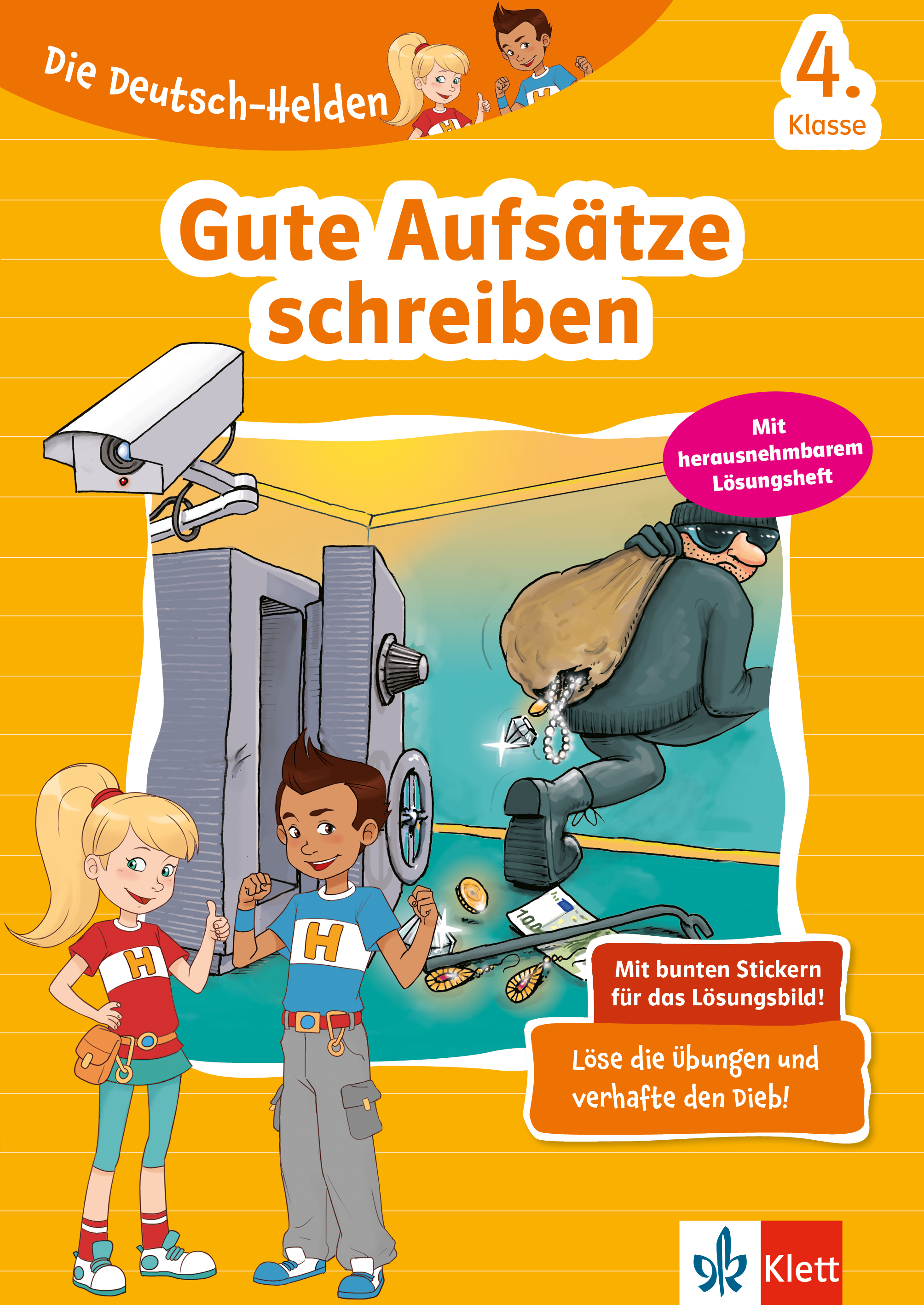 Klett Die Deutsch-Helden: Gute Aufsätze schreiben 4. Klasse