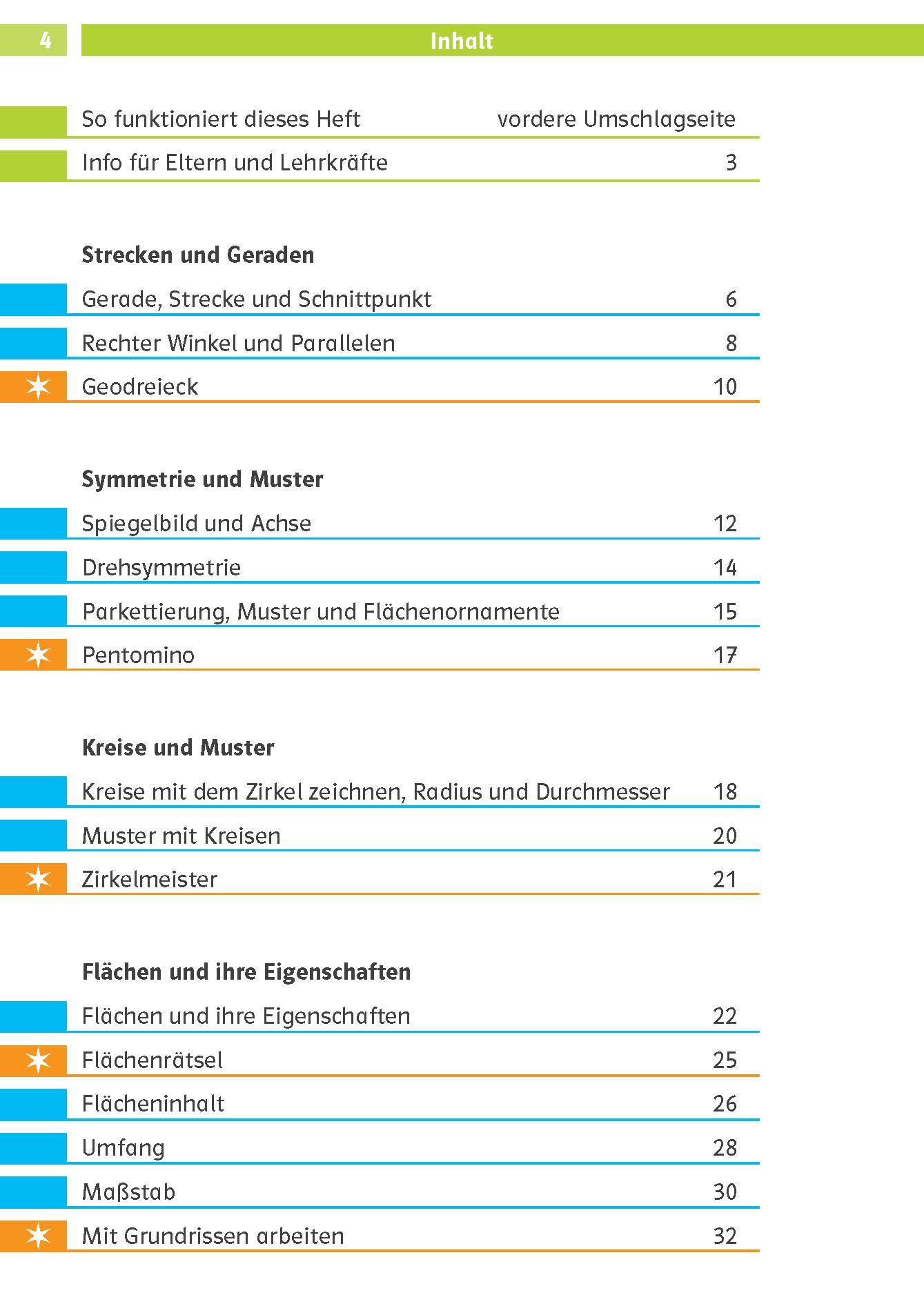 Klett Die Mathe-Helden: Geometrie 3./4. Klasse