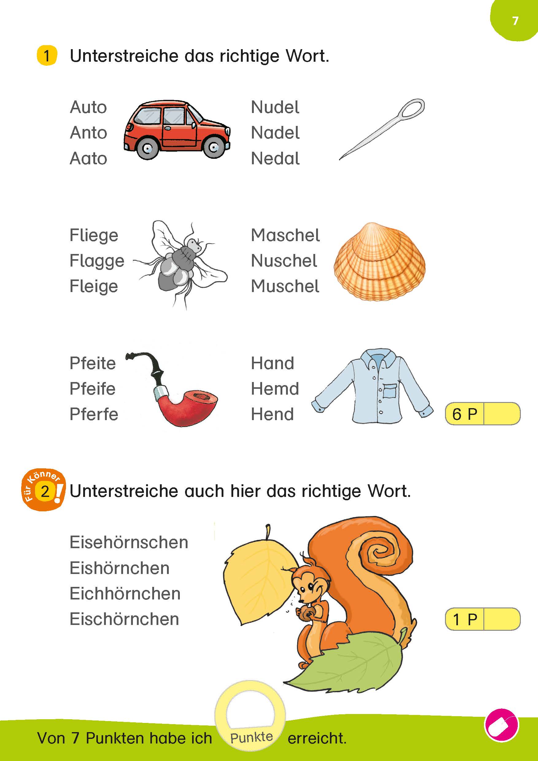 Klett Mein Test-Block Richtig lesen und schreiben 1. Klasse