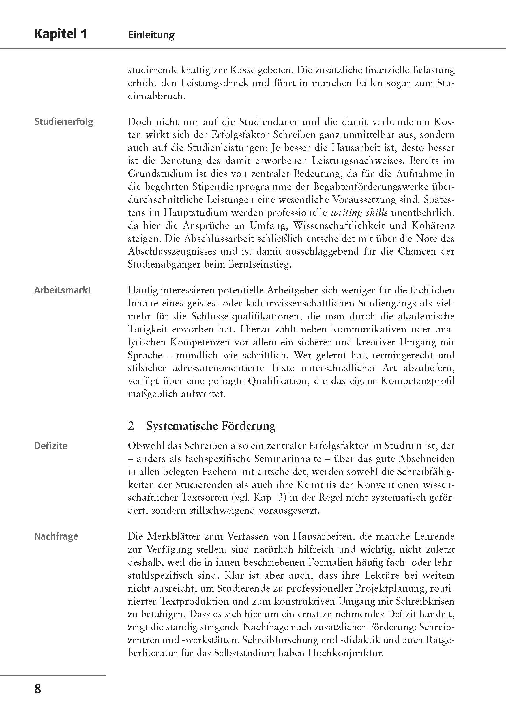 Uni Wissen Schreibkompetenzen: Erfolgreich wissenschaftlich schreiben