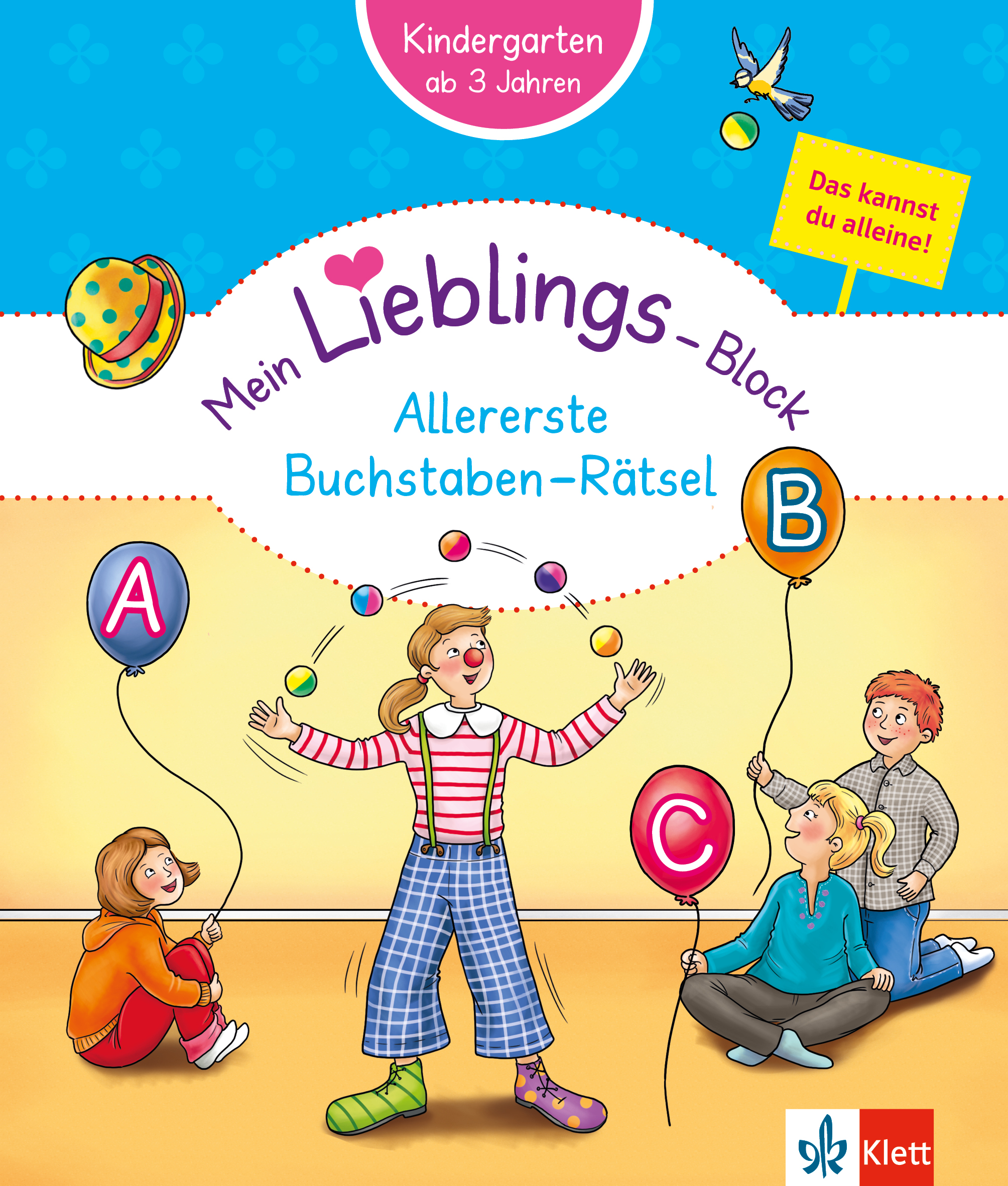 Klett Mein Lieblings-Block: Allererste Buchstaben-Rätsel