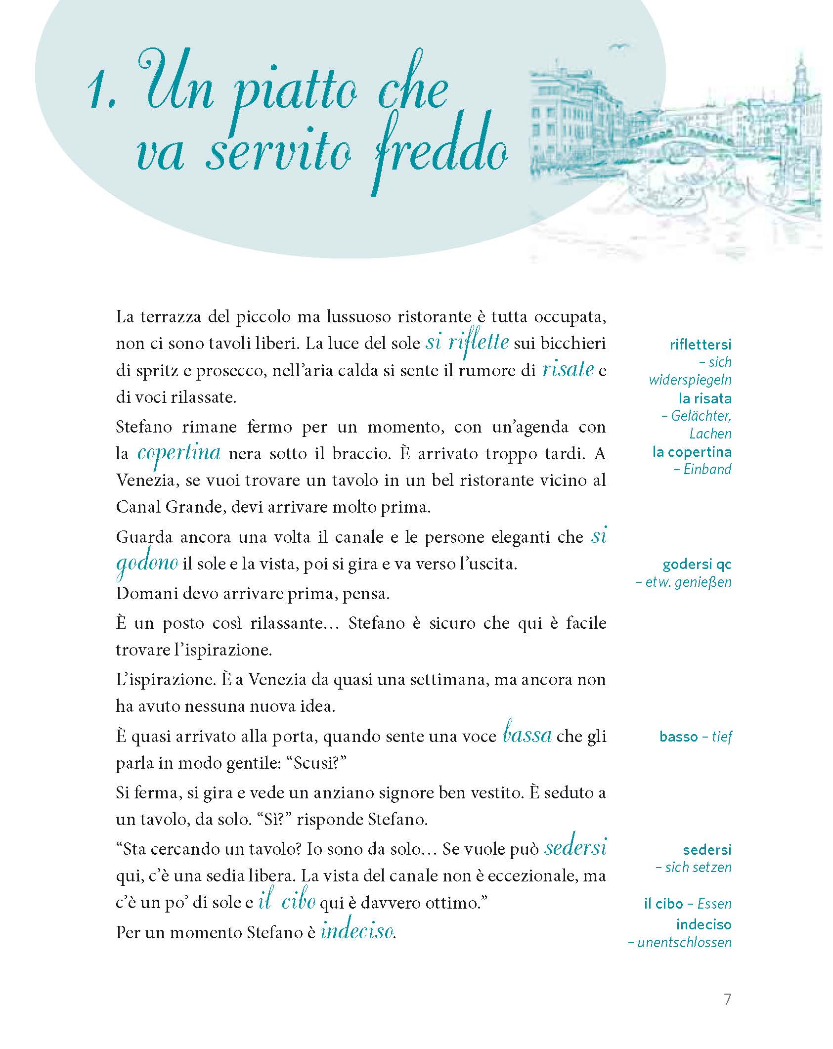 PONS Italienisch lernen mit Kurzgeschichten