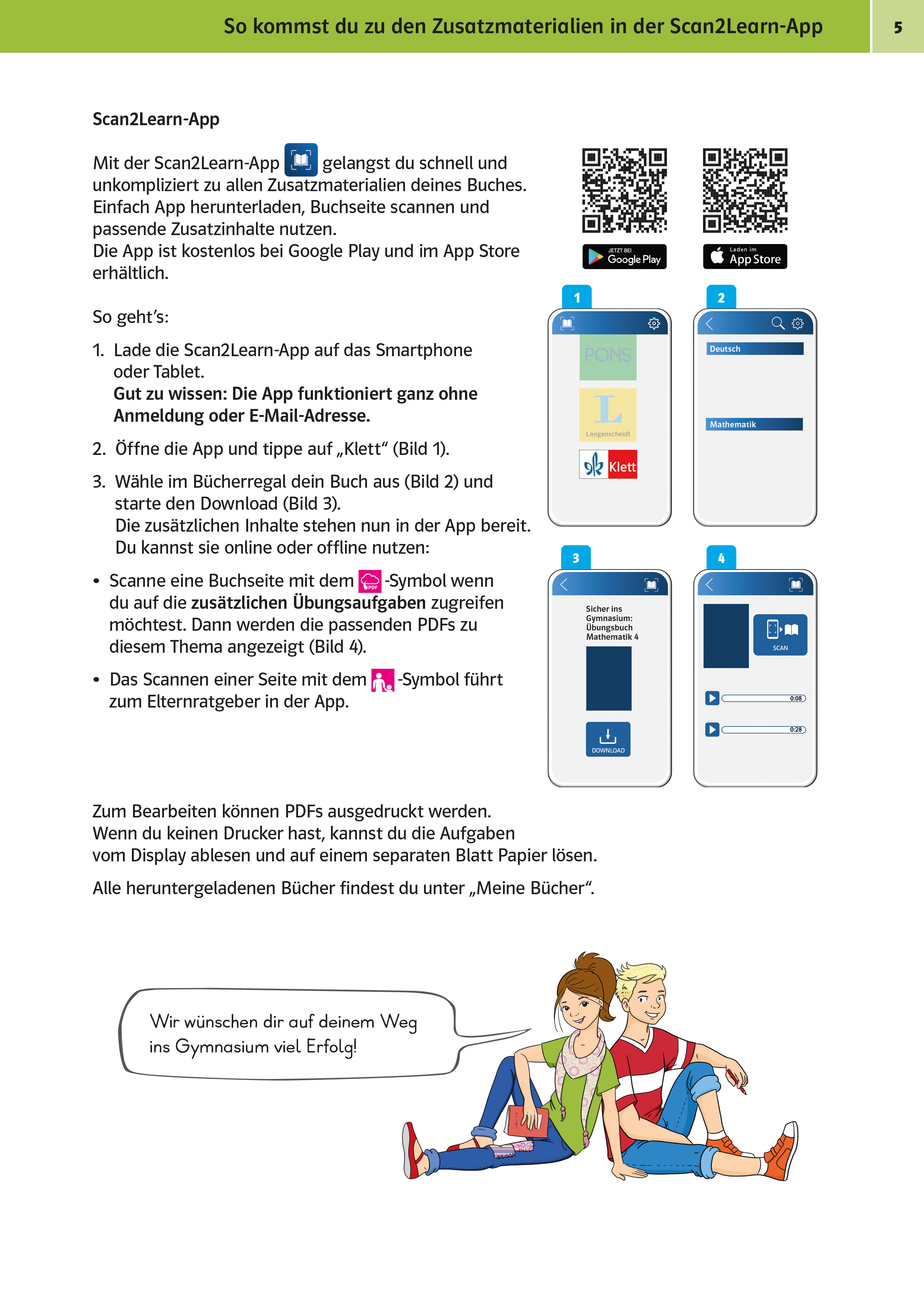 Sicher ins Gymnasium Mathematik  4. Klasse