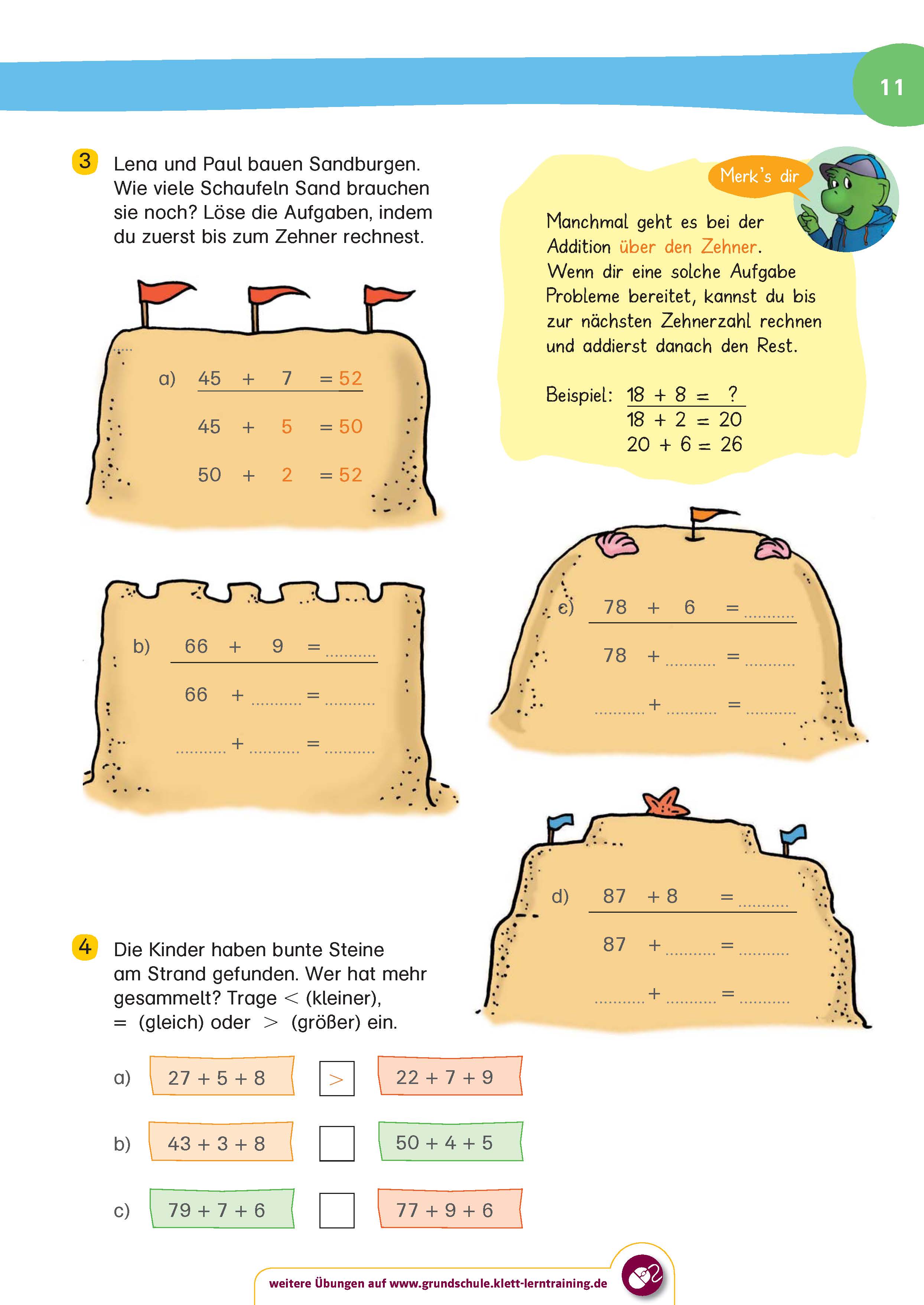 Klett So werde ich spitze! Mathe, Rechnen bis 100, 2. Klasse Klett So werde ich spitze! Mathe, Rechnen bis 100, 2. Klasse