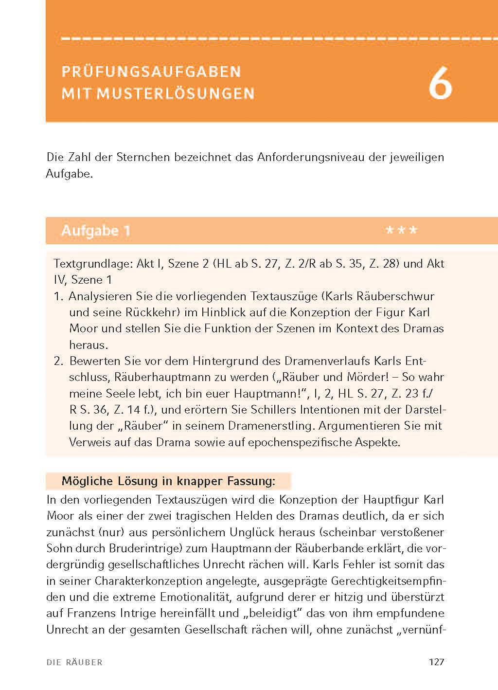 Die Räuber von Friedrich Schiller