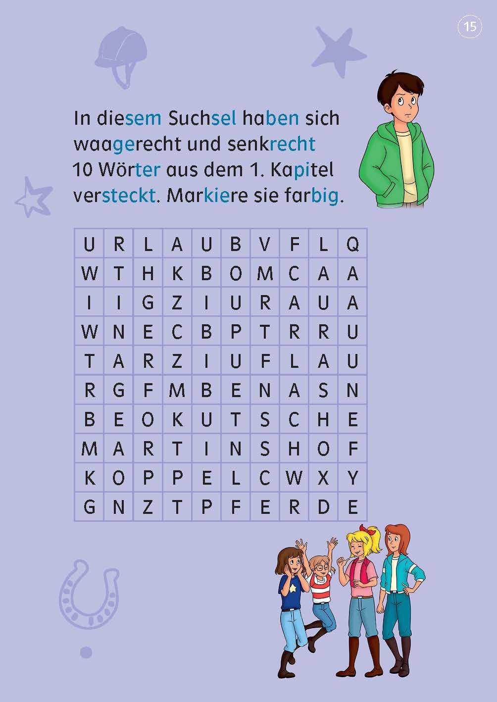 Lesefuchs Bibi & Tina: Ein Dino im Steinbruch Lesestufe 1