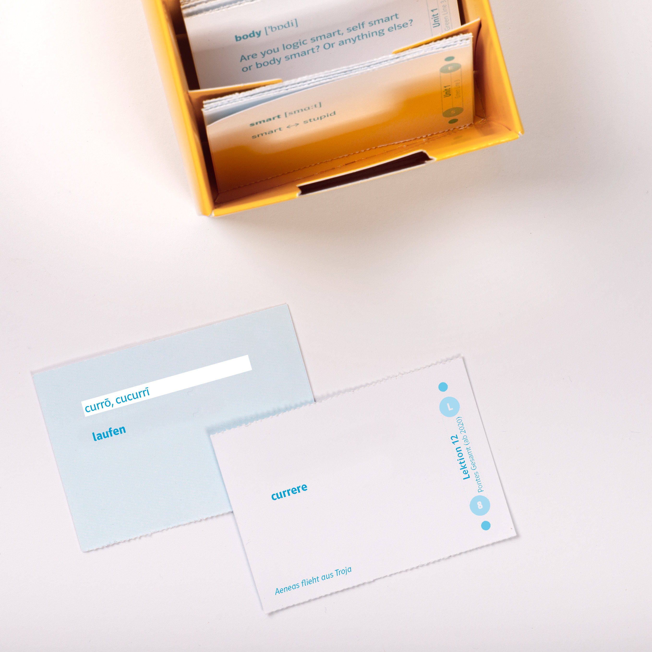 Pontes 2 Gesamtband (ab 2020) - Vokabel-Lernbox zum Schulbuch 2. Lernjahr