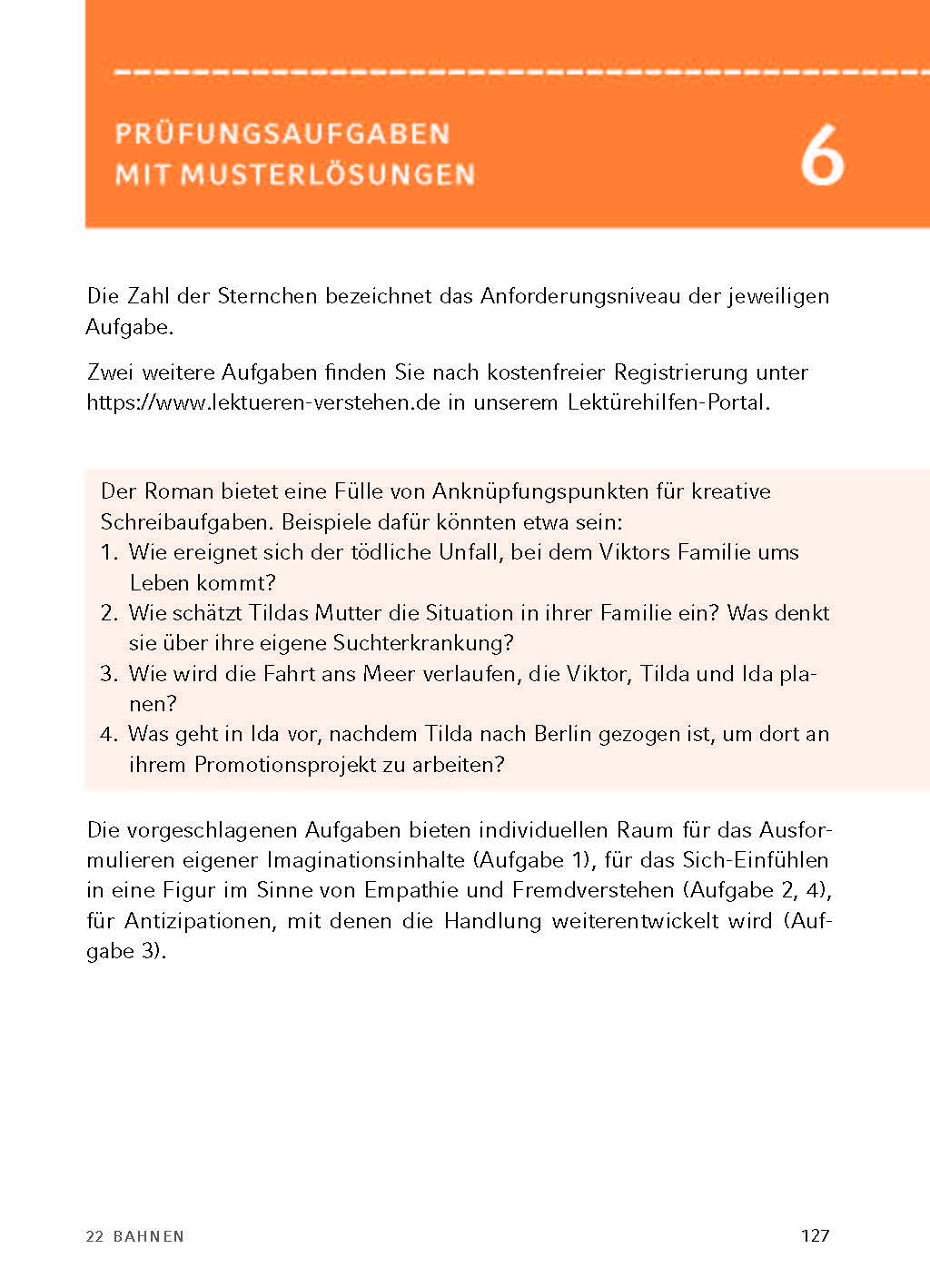 22 Bahnen von Caroline Wahl