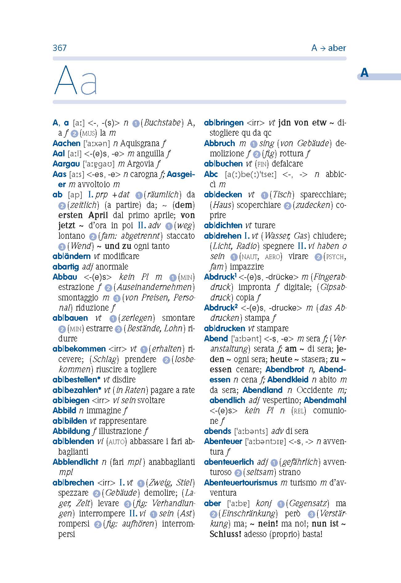 PONS Basiswörterbuch Plus Italienisch