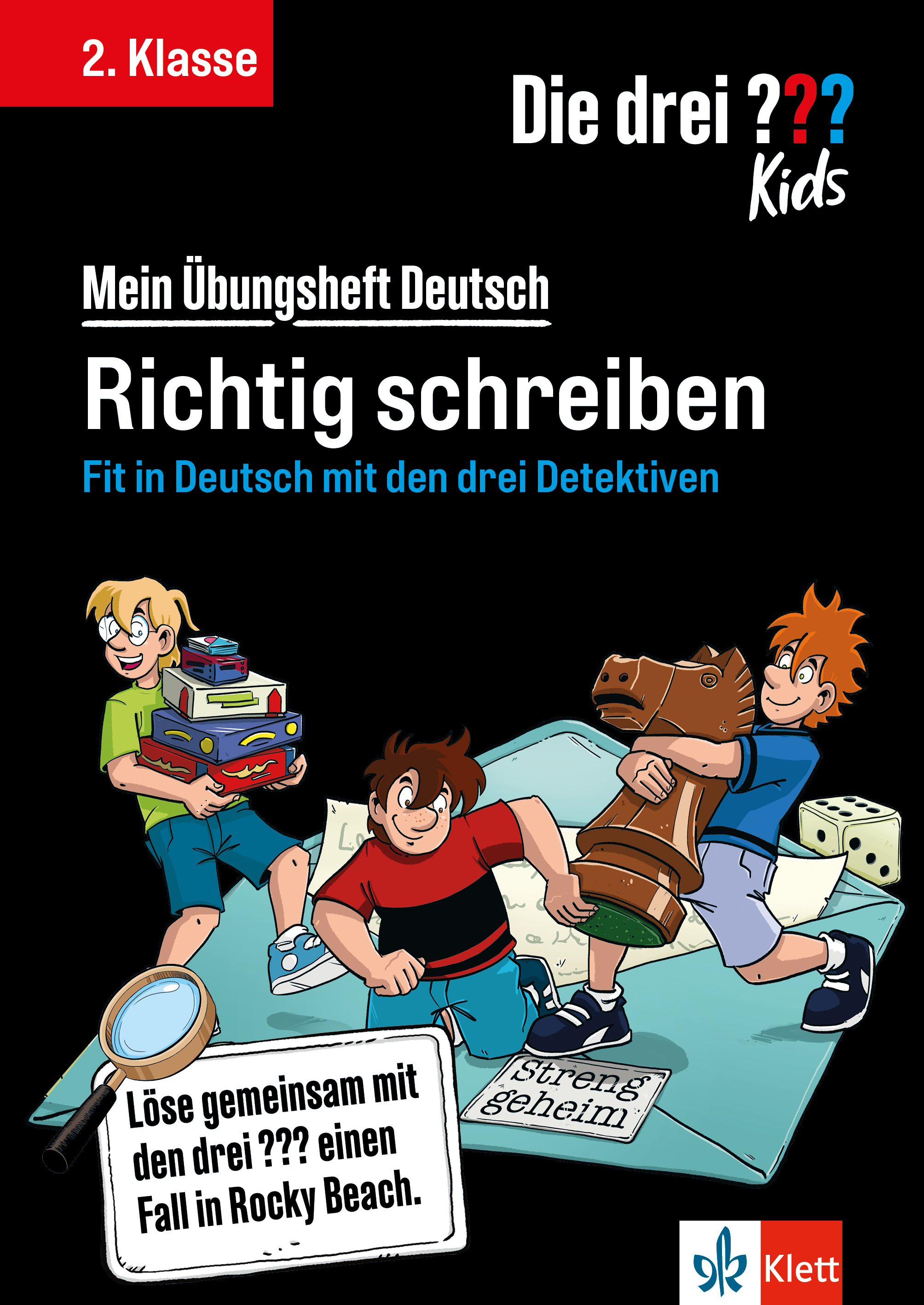 Die drei ??? Kids: Mein Übungsheft Deutsch 2. Klasse – Richtig schreiben Die drei ??? Kids: Mein Übungsheft Deutsch 2. Klasse – Richtig schreiben