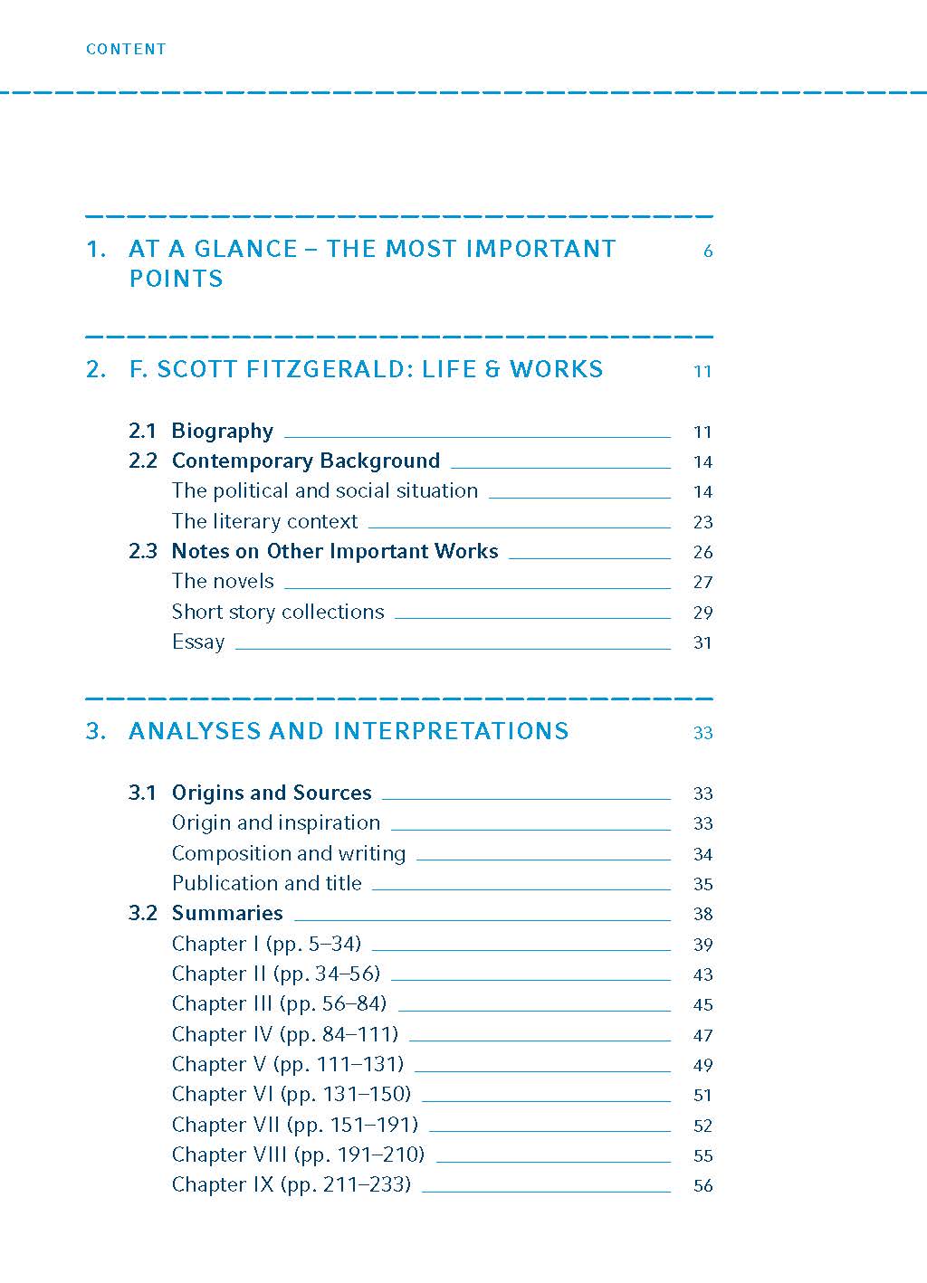 The Great Gatsby von F. Scott Fitzgerald