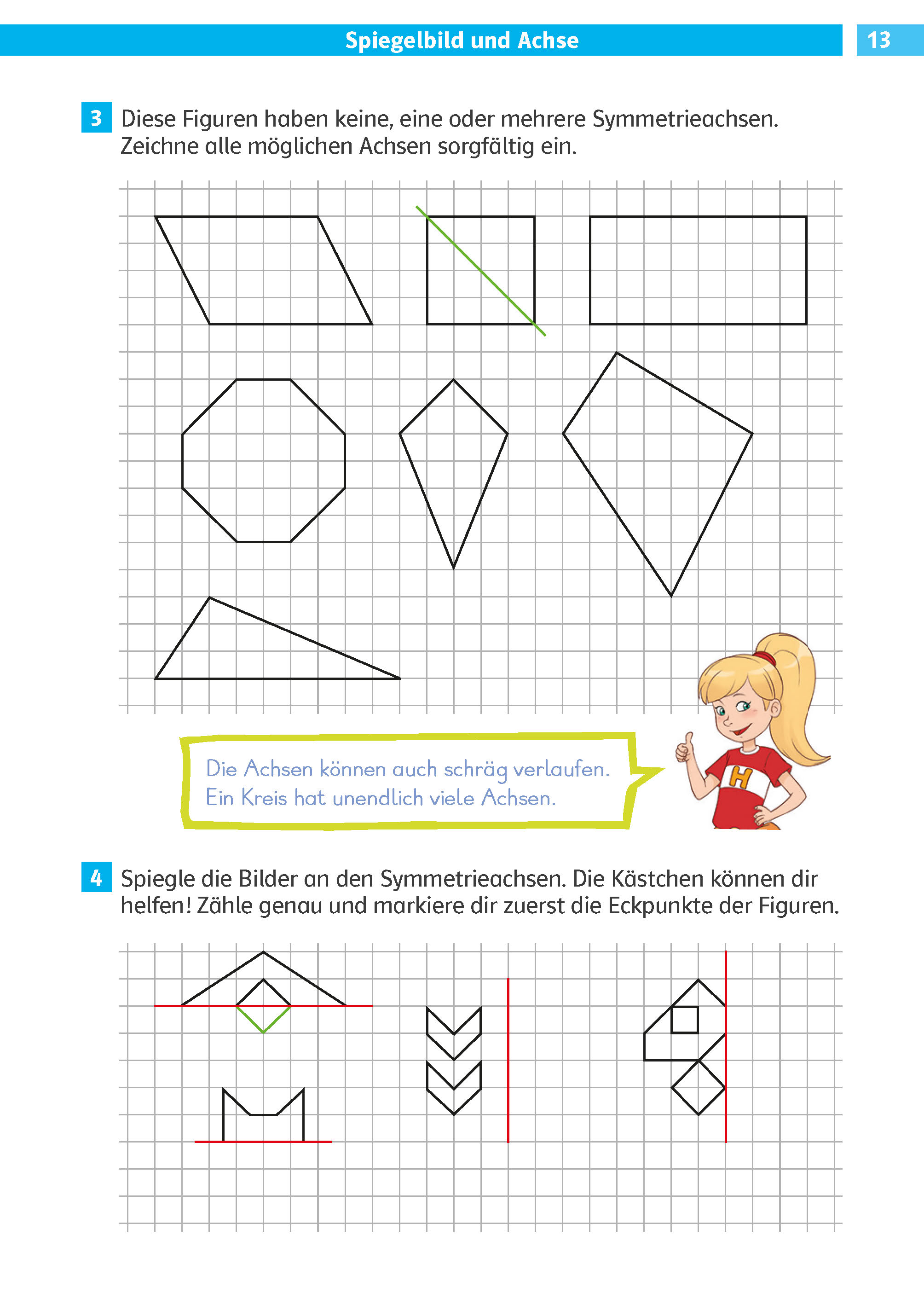 Klett Die Mathe-Helden: Geometrie 3./4. Klasse