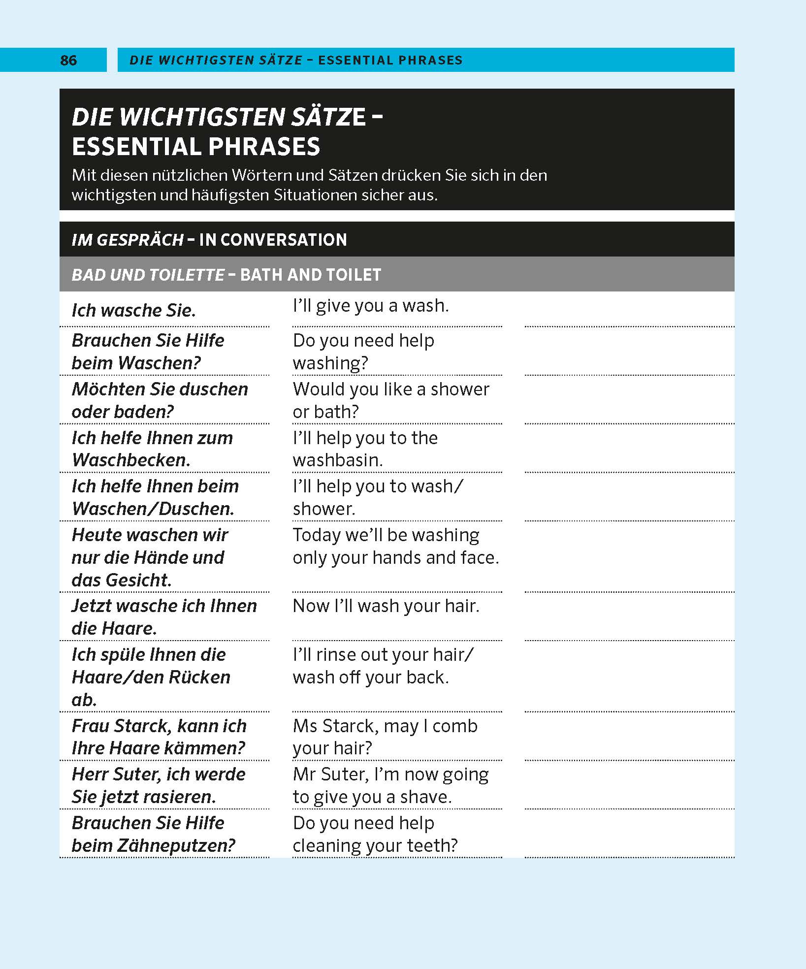 PONS Bildwörterbuch Deutsch für Pflegekräfte PONS Bildwörterbuch Deutsch für Pflegekräfte