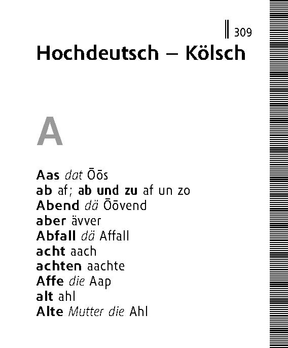 Langenscheidt Lilliput Kölsch