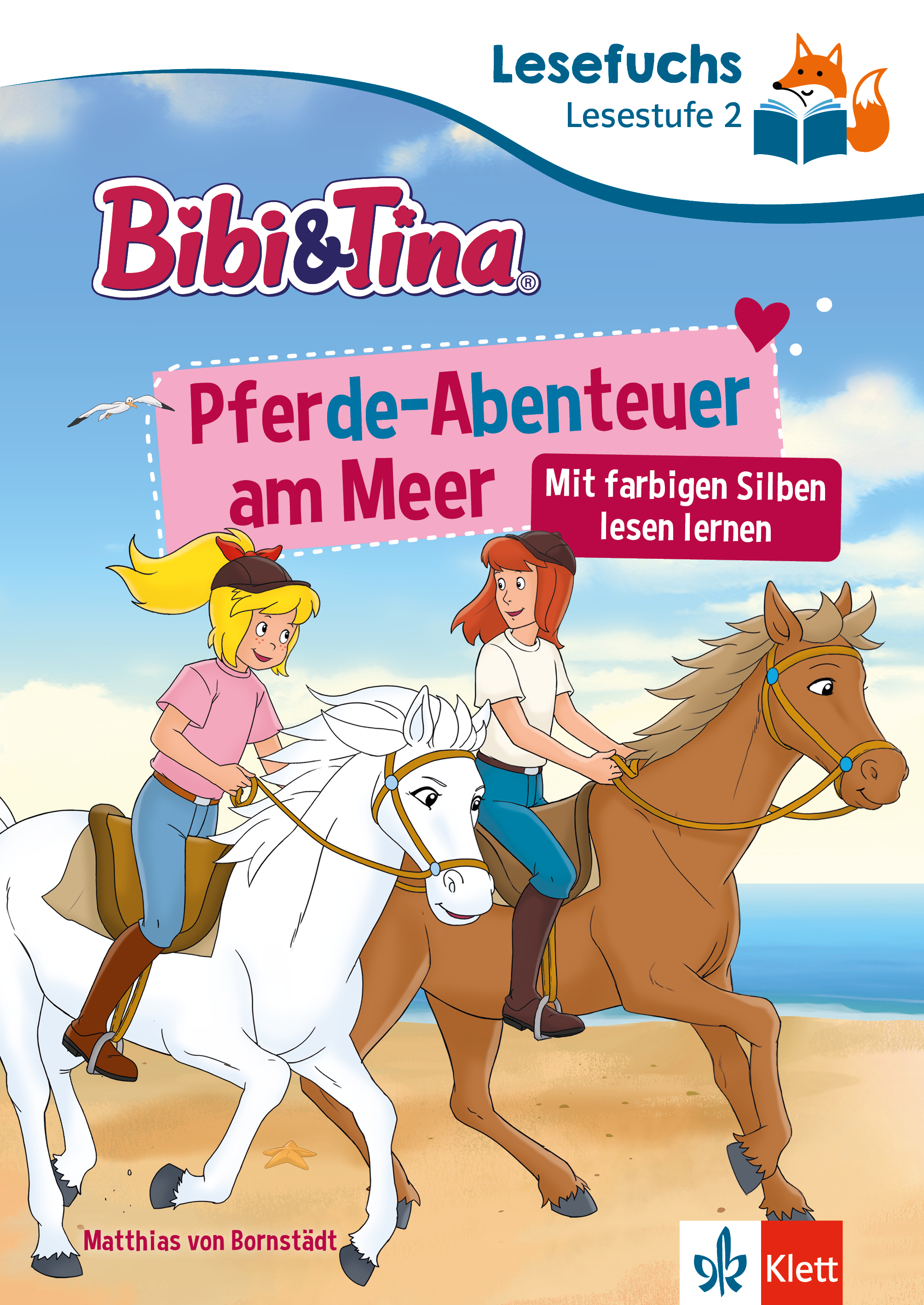 Lesefuchs Bibi & Tina: Pferde-Abenteuer am Meer Lesestufe 2