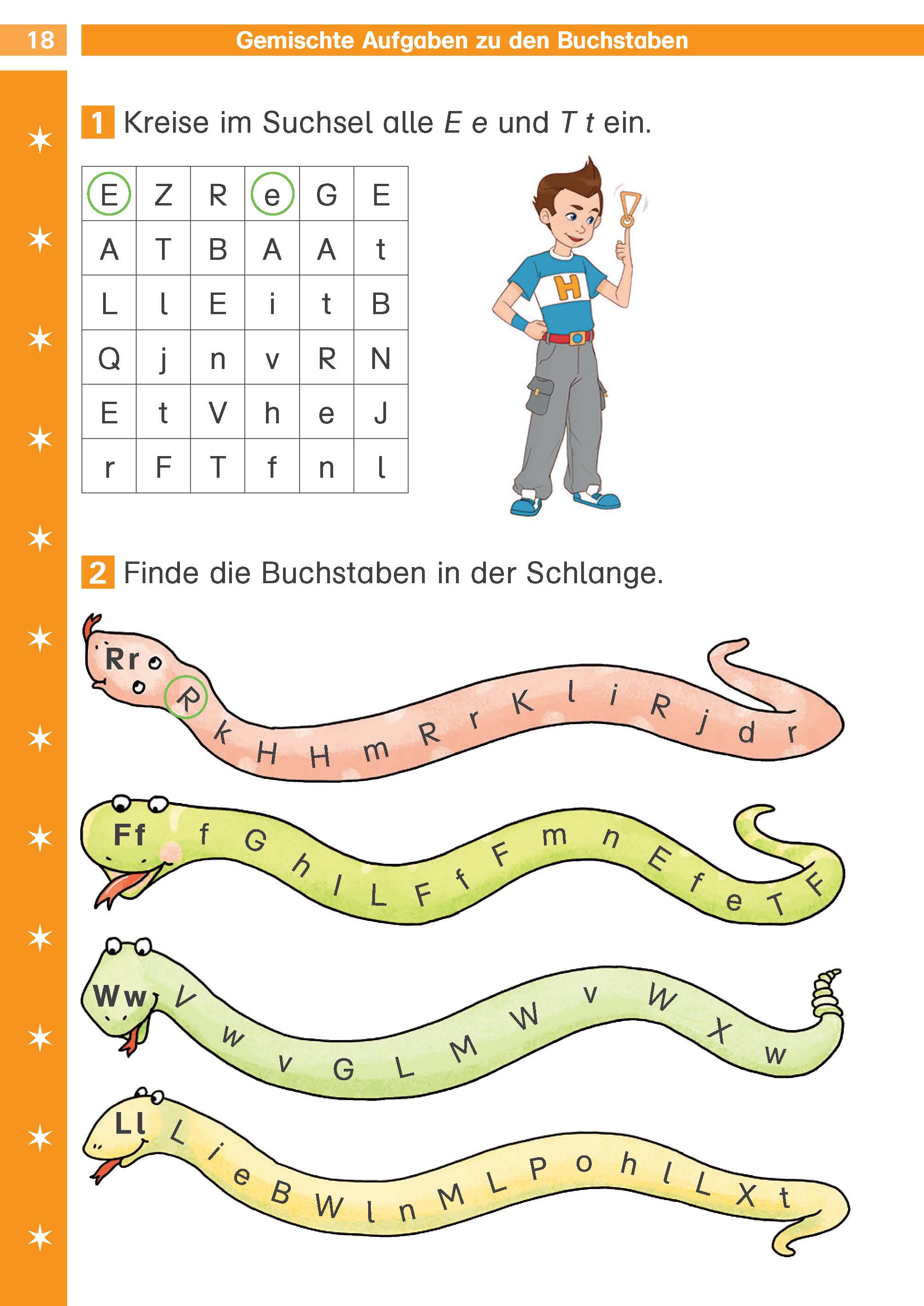 Klett Die Deutsch-Helden: Das große Übungsbuch für Deutsch-Helden 1. Klasse
