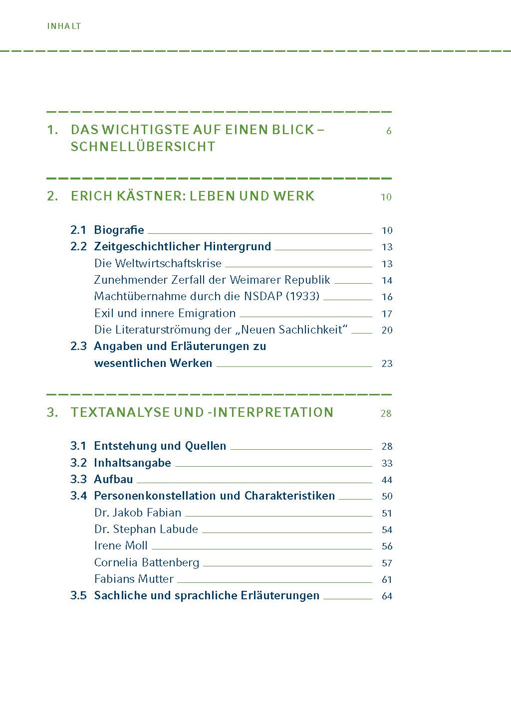 Fabian. Die Geschichte eines Moralisten von Erich Kästner