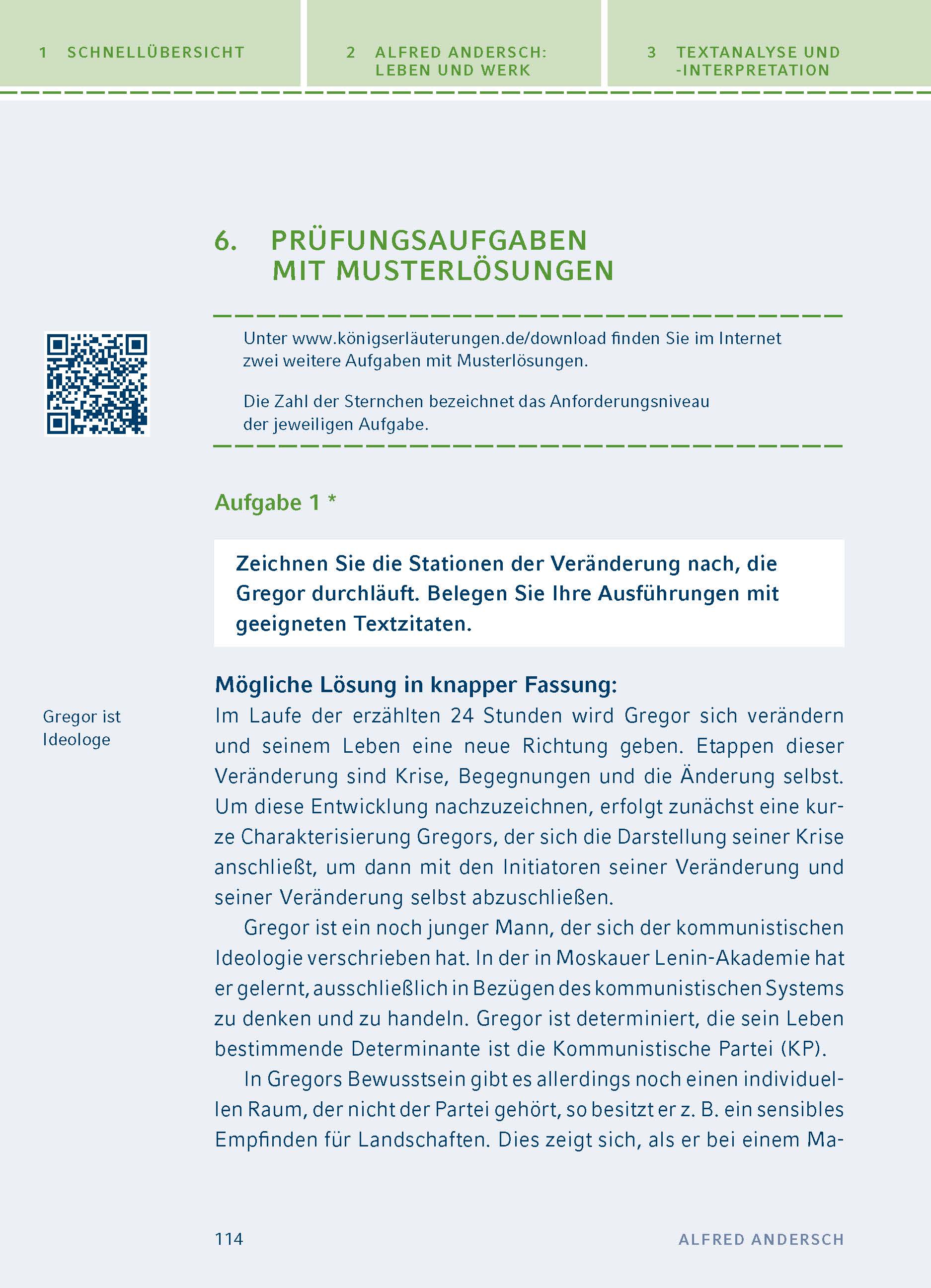 Sansibar oder der letzte Grund von Alfred Andersch