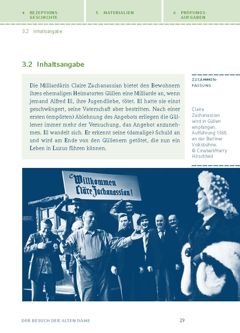 Der Besuch der alten Dame von Friedrich Dürrenmatt