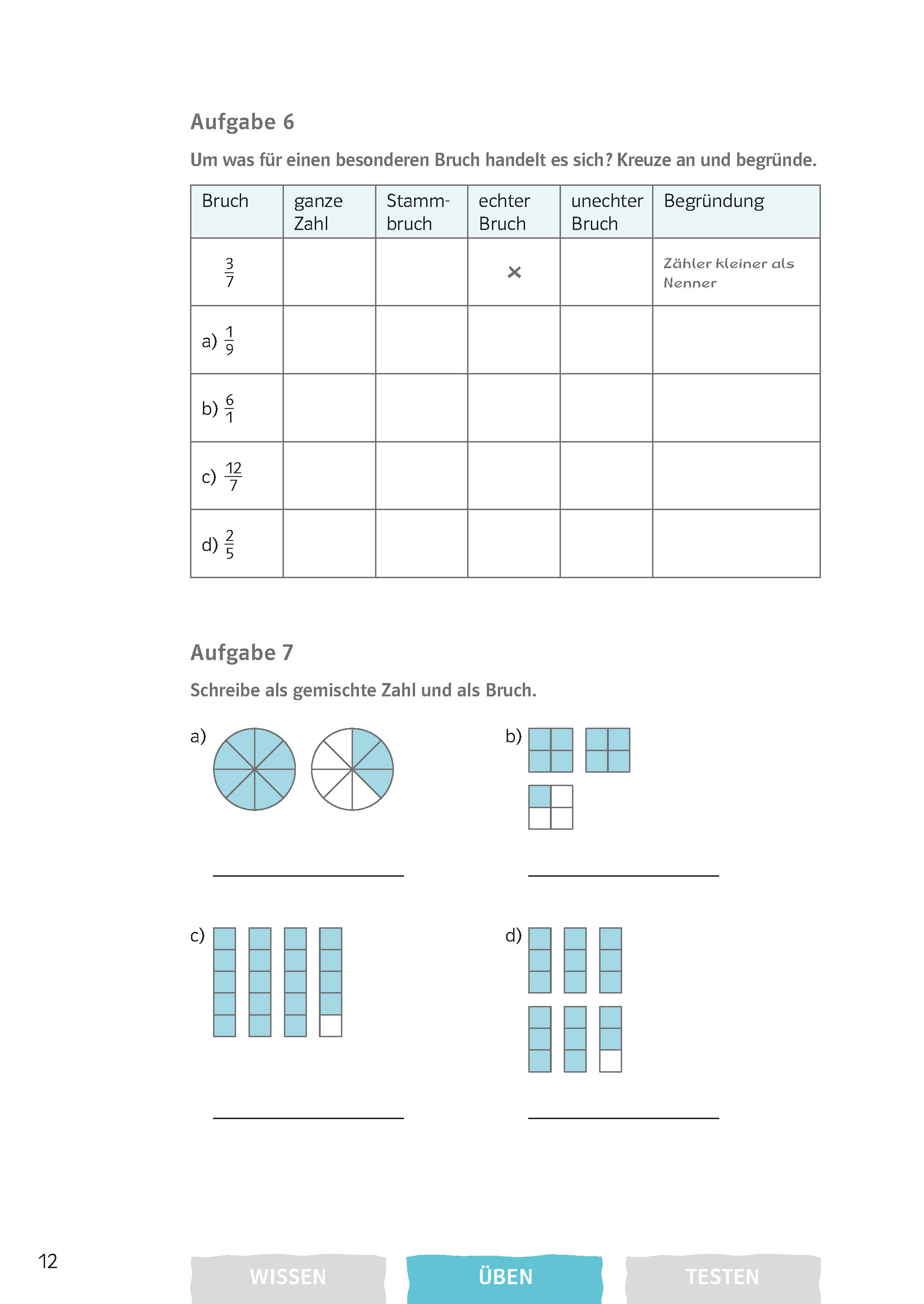 Klett Bruchrechnung im Griff Mathematik 5.-8. Klasse Klett Bruchrechnung im Griff Mathematik 5.-8. Klasse