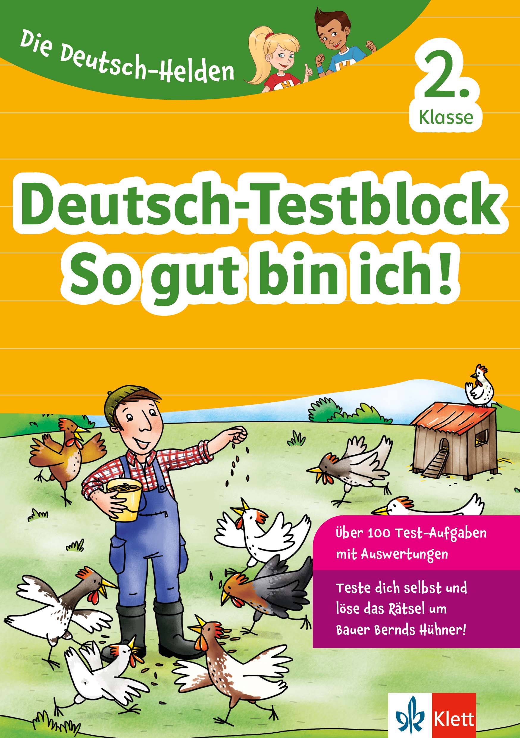 Klett Die Deutsch-Helden: Deutsch-Testblock So gut bin ich! 2. Klasse