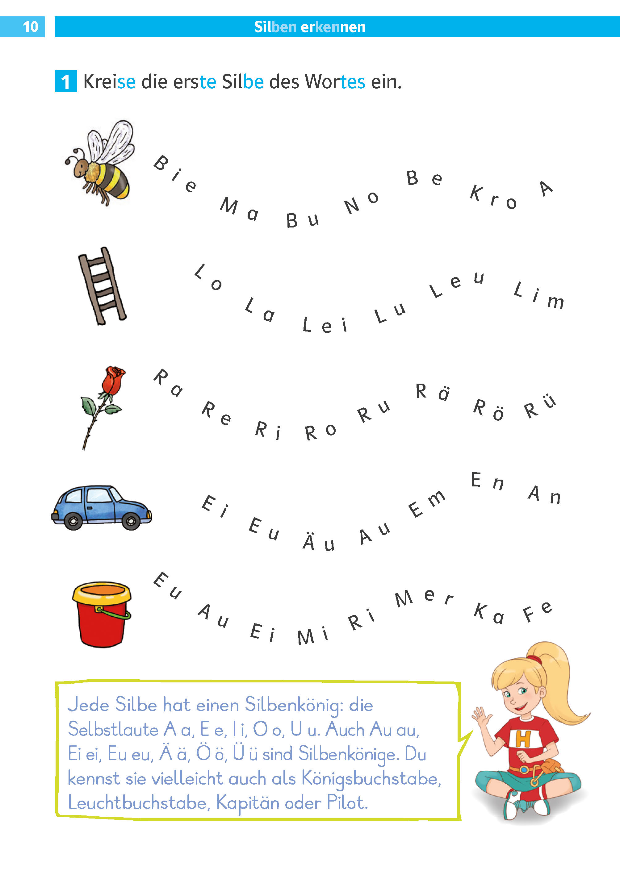 Klett Die Deutsch-Helden: Silben-Lesetraining 1. Klasse Klett Die Deutsch-Helden: Silben-Lesetraining 1. Klasse