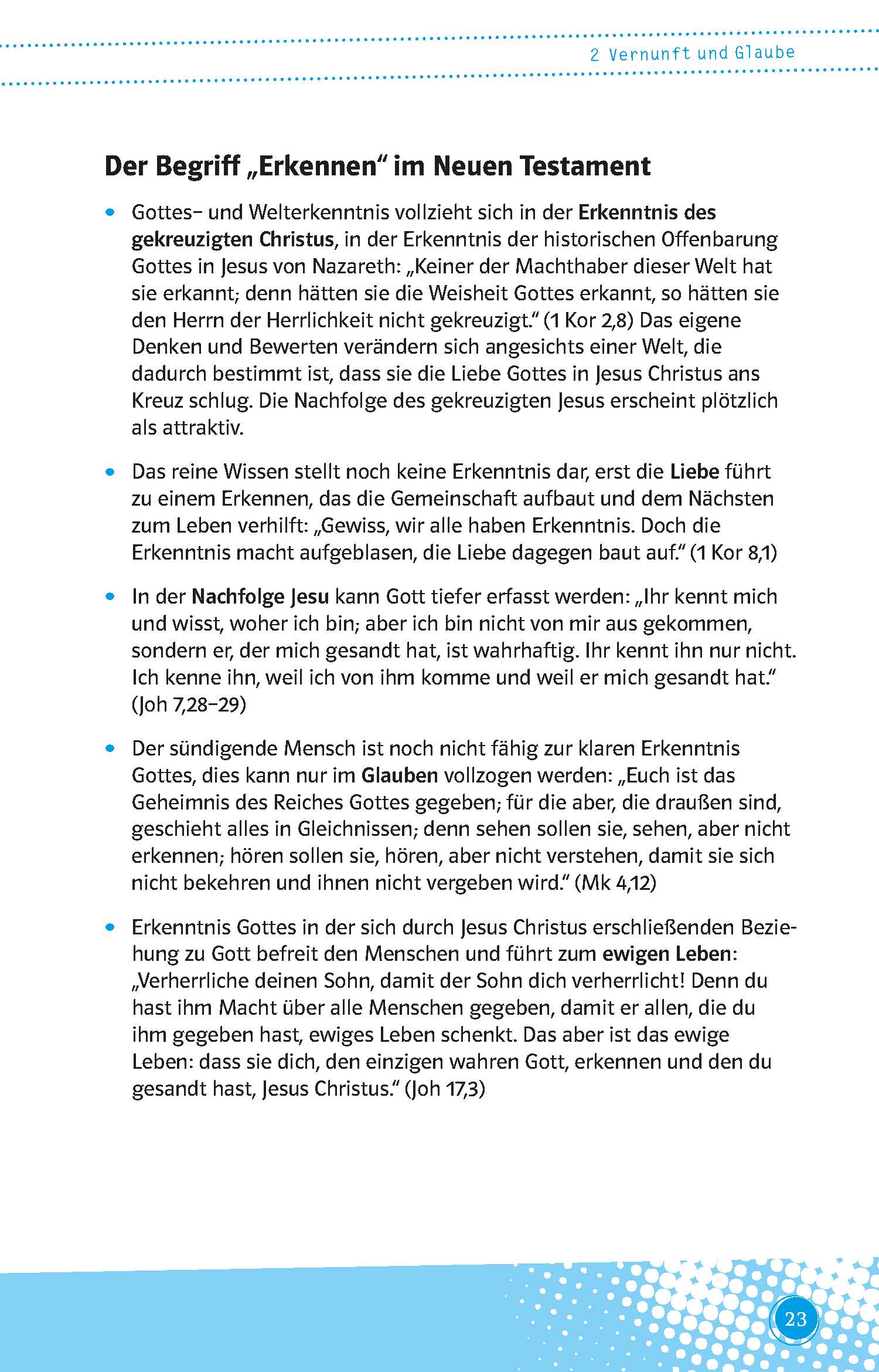 Klett Abi last minute Katholische Religion