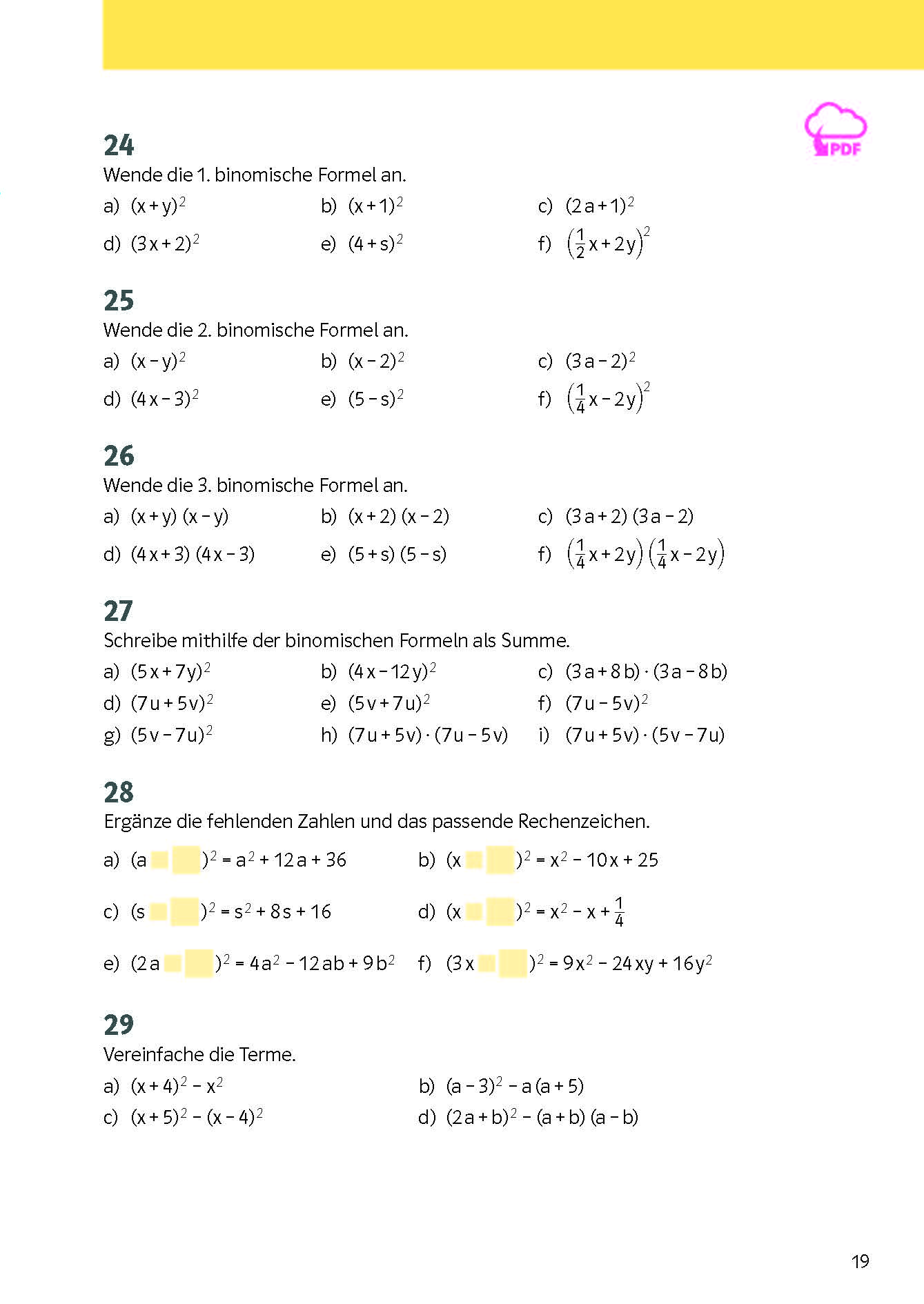 Klett KomplettTrainer Gymnasium Mathematik 8. Klasse