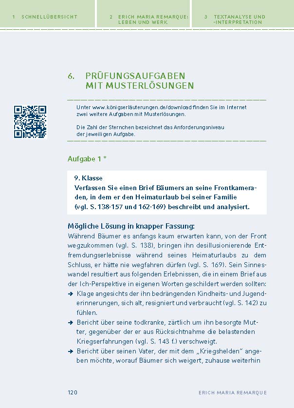 Im Westen nichts Neues von Erich Maria Remarque