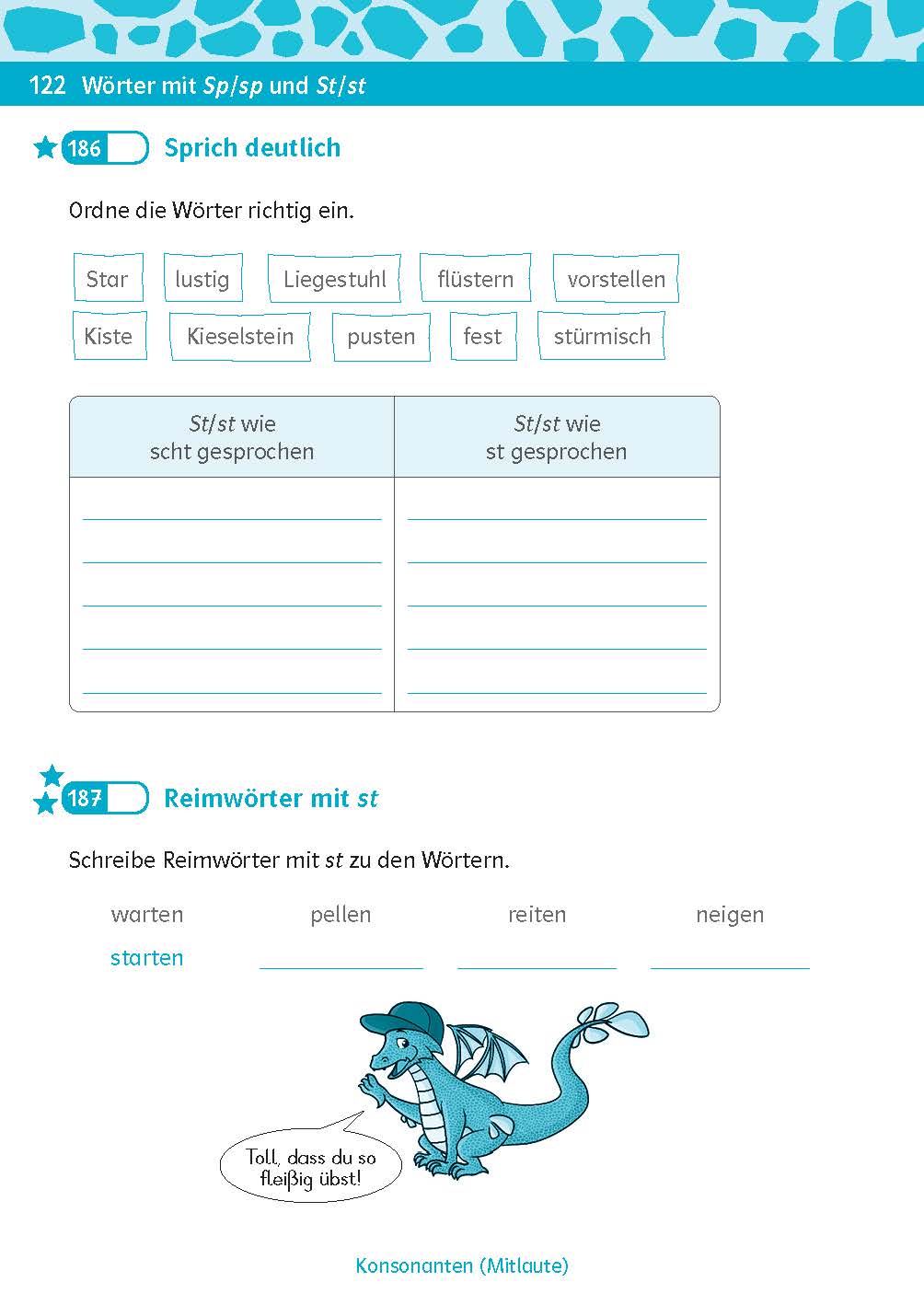 Klett Team Drachenstark: Kurztests Deutsch 1./2. Klasse