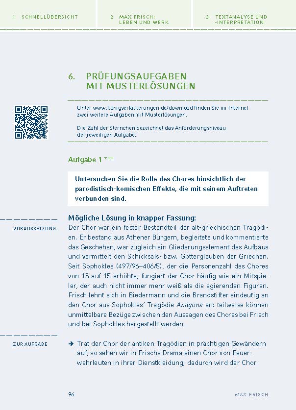 Biedermann und die Brandstifter von Max Frisch