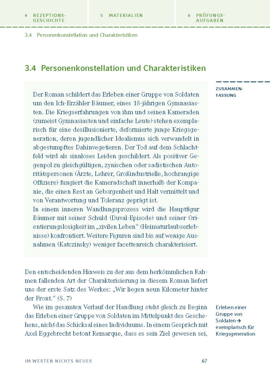 Im Westen nichts Neues von Erich Maria Remarque