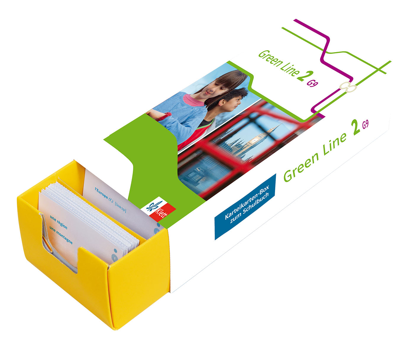 Klett Green Line 2 G9 Klasse 6 - Vokabel-Lernbox zum Schulbuch Klett Green Line 2 G9 Klasse 6 - Vokabel-Lernbox zum Schulbuch